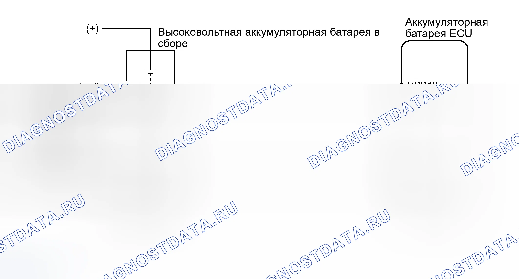 Рис. 22: электросхема. Toyota Prius II рестайлинг