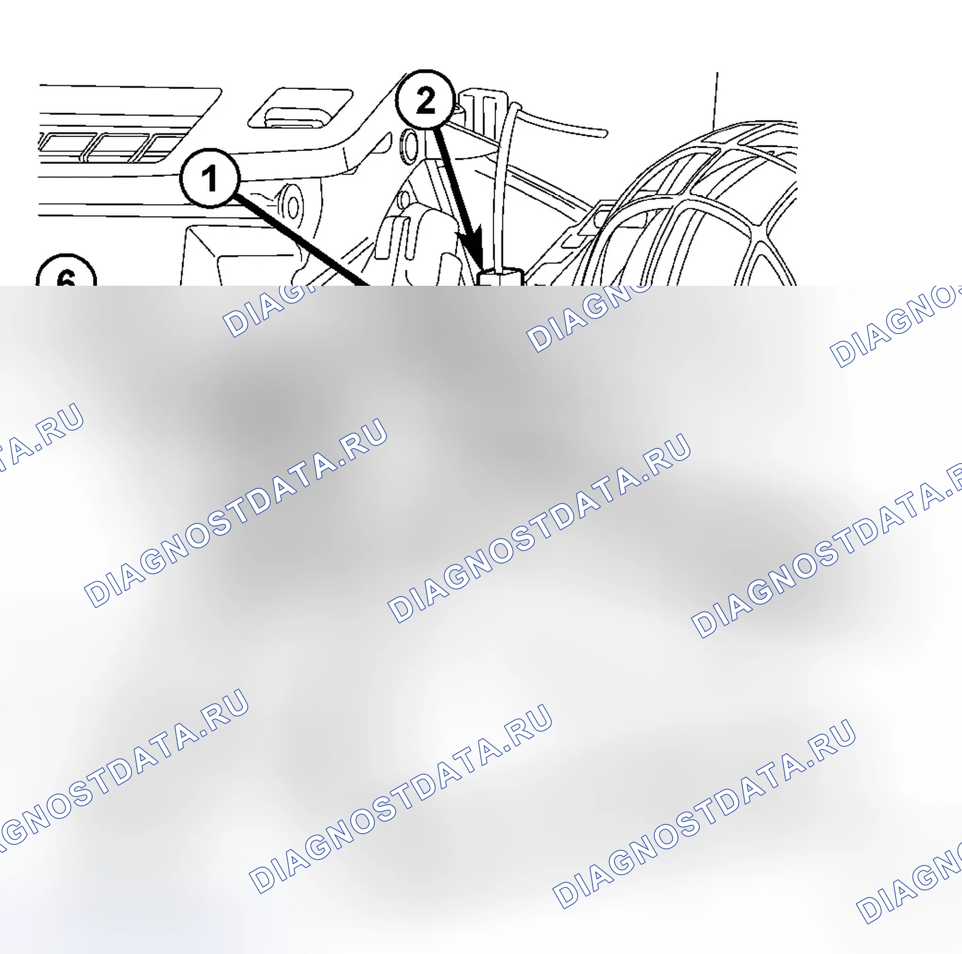 Рис. 116: БЛОК НАГРЕВАТЕЛЯ. Dodge Magnum I рестайлинг
