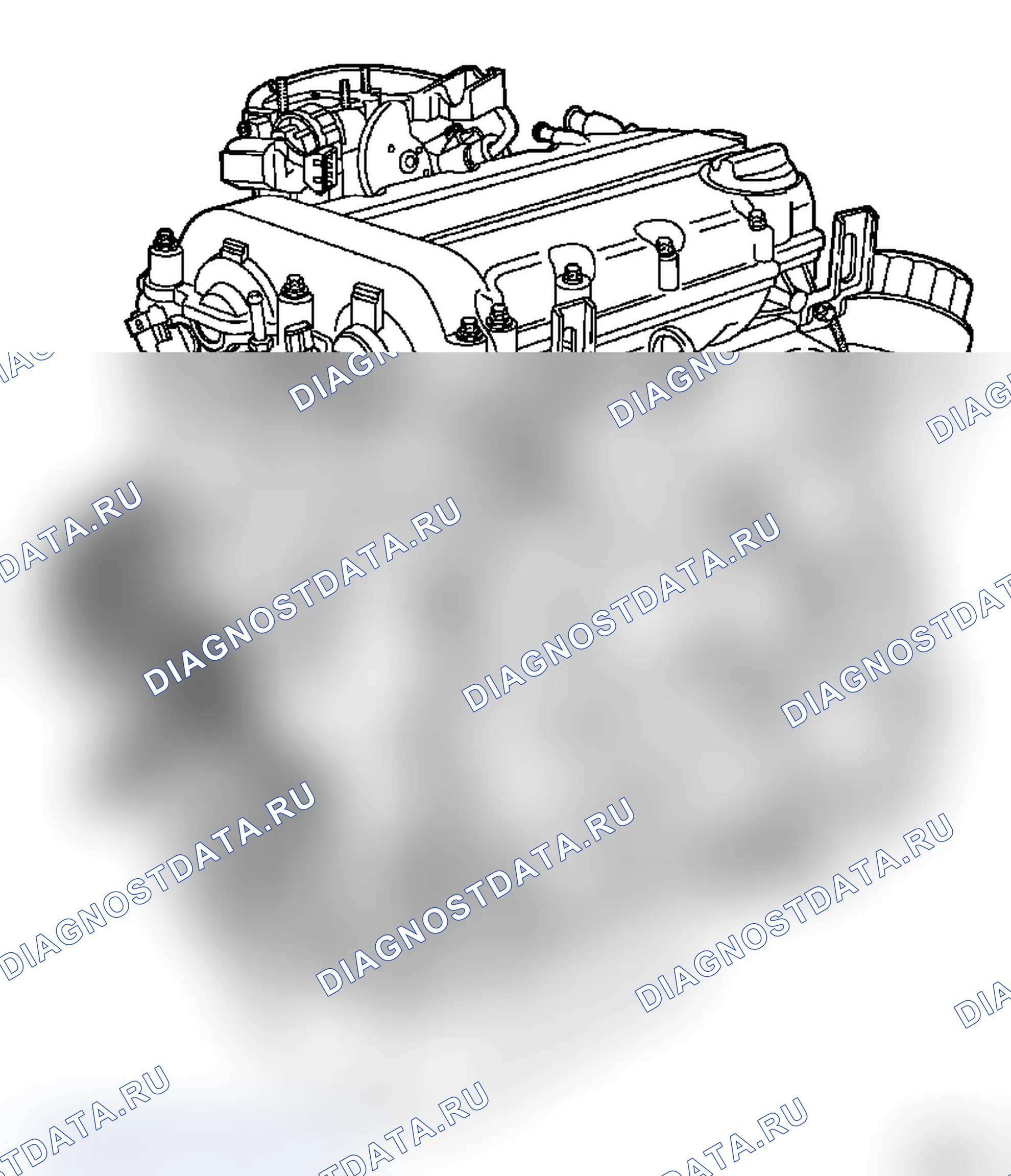 Бензиновый двигатель X 12 XE DOHC. Opel Corsa B