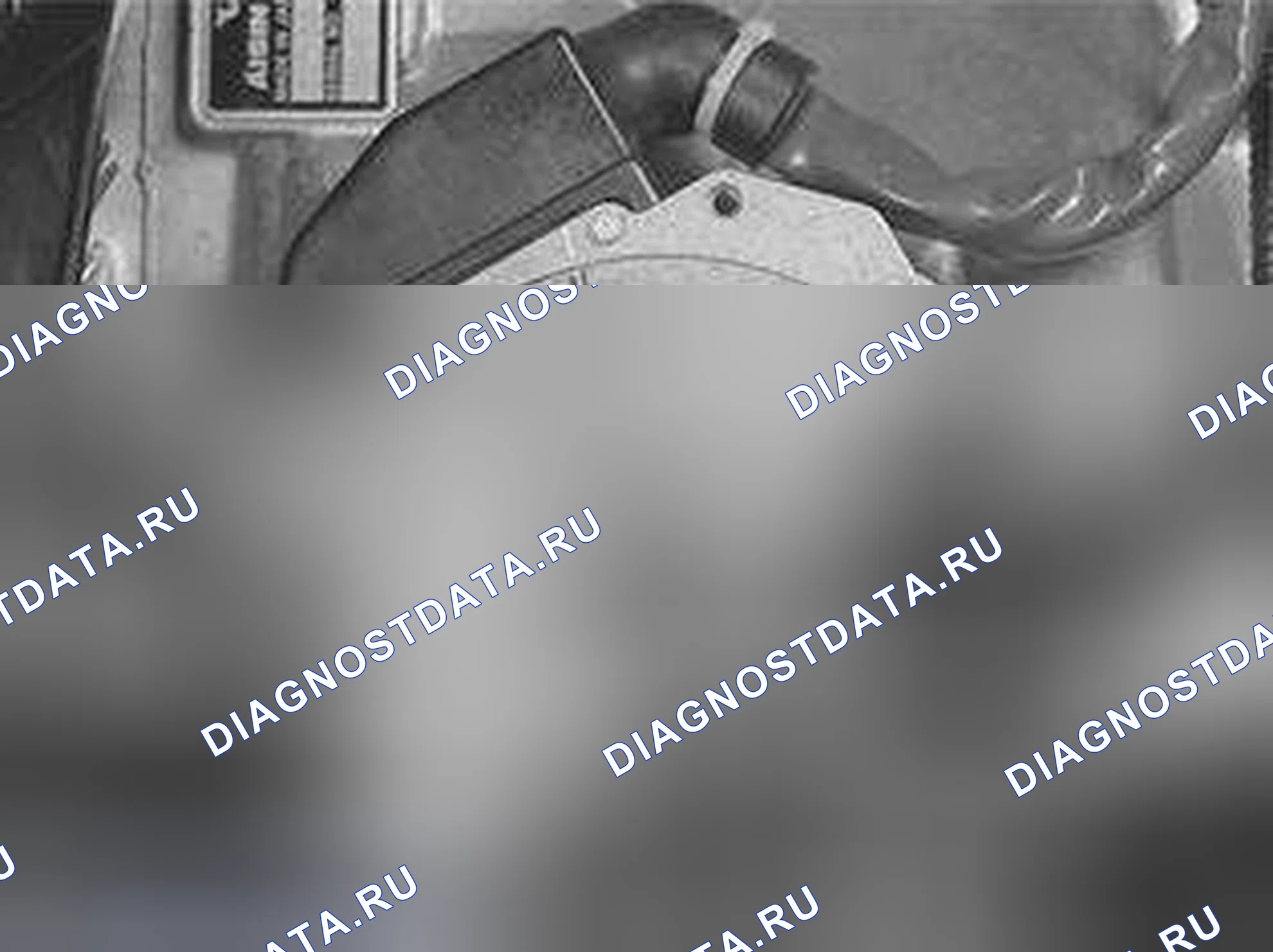 Рис. 454: Установка датчика положения переключения передач. Volvo S60 I