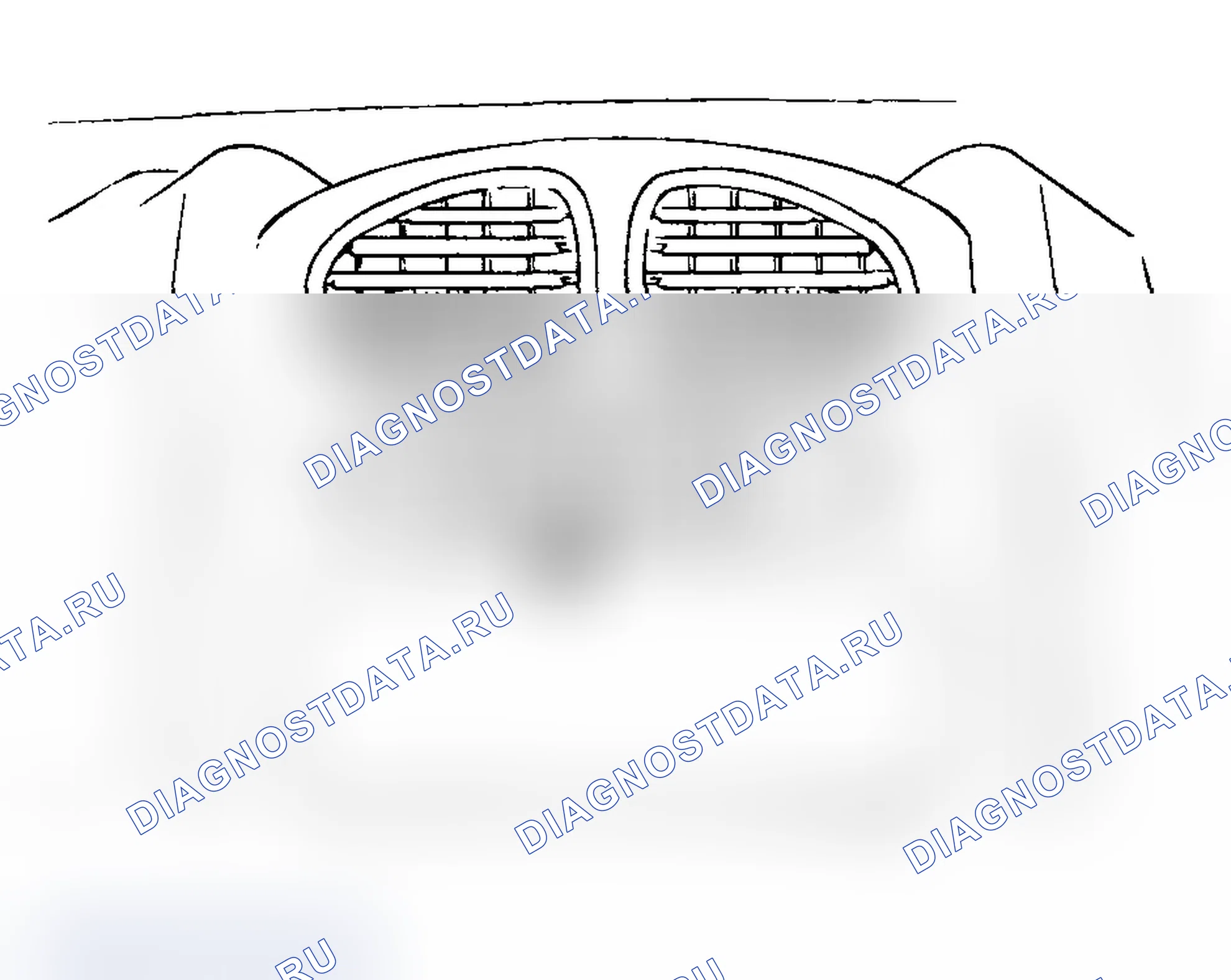 Рис. 67: ПРОВЕРКА обогрева стёкол. Hyundai Santa Fe I