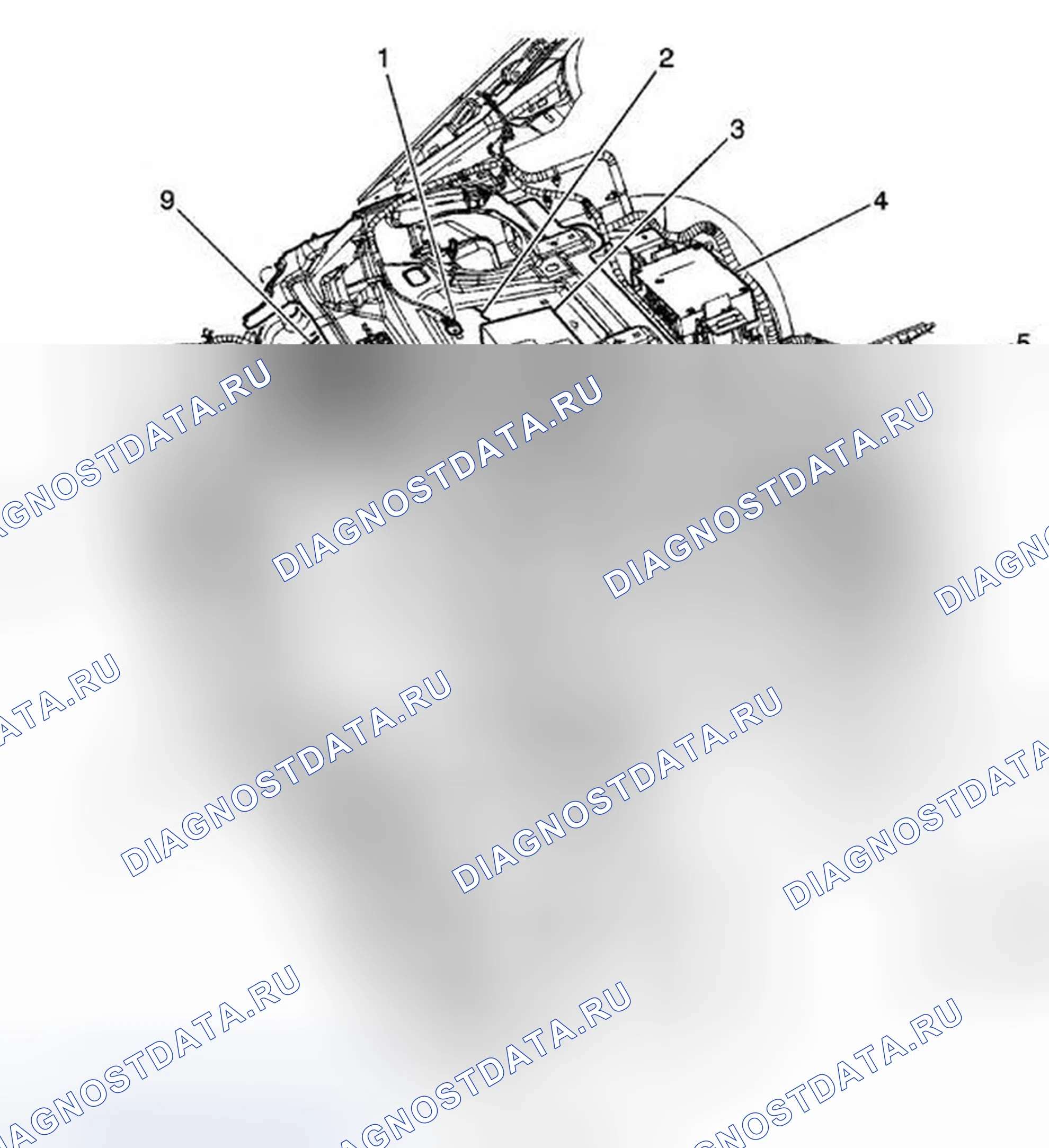 Рис. 3: Виды компонентов сотовой связи. Chevrolet Cobalt I