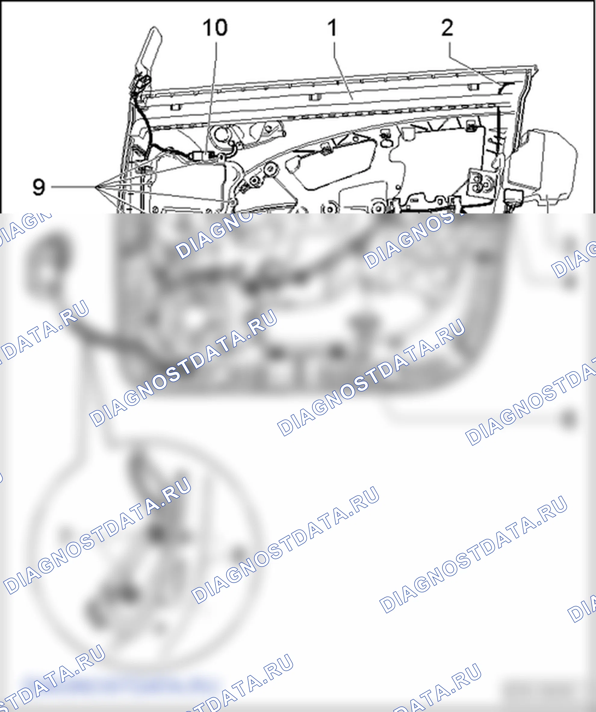 Обивка дверей. SEAT Altea I