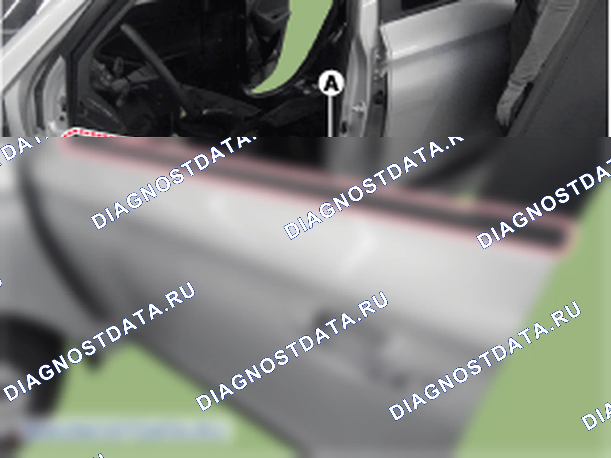 Ремень передней двери снаружи Уплотнитель. Hyundai i20 GB