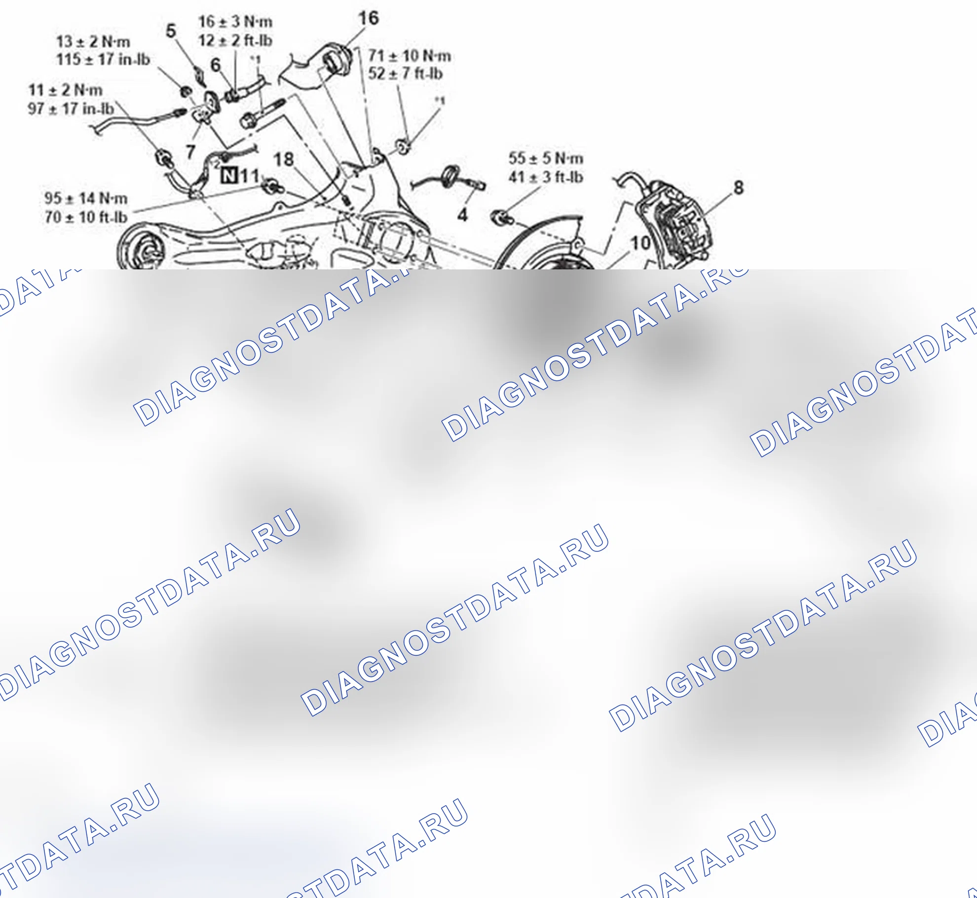 Рис. 21: AWD (тип B). Mitsubishi Lancer Ralliart X рестайлинг