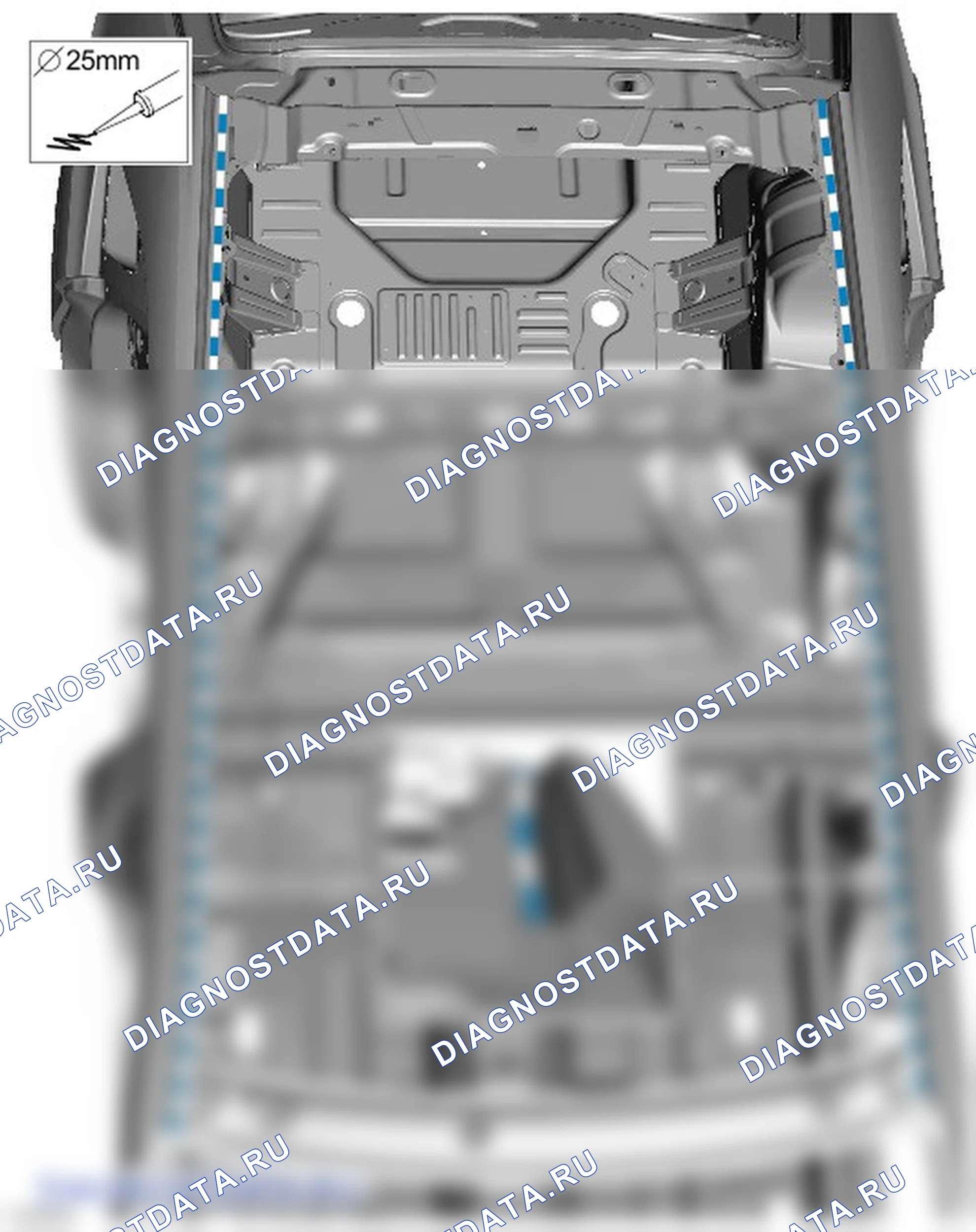 Как снять и установить панель крыши. Ford Edge II