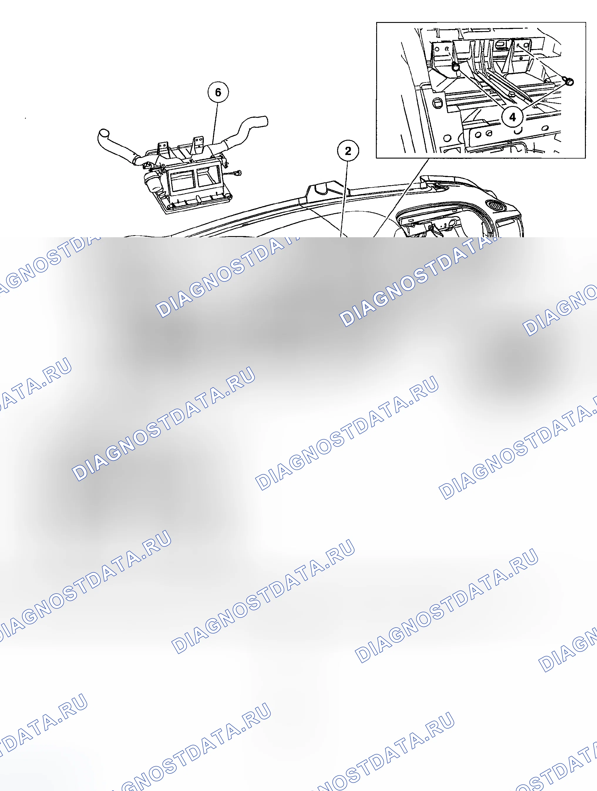 Рис. 119: Демонтаж и монтаж. Ford Explorer III