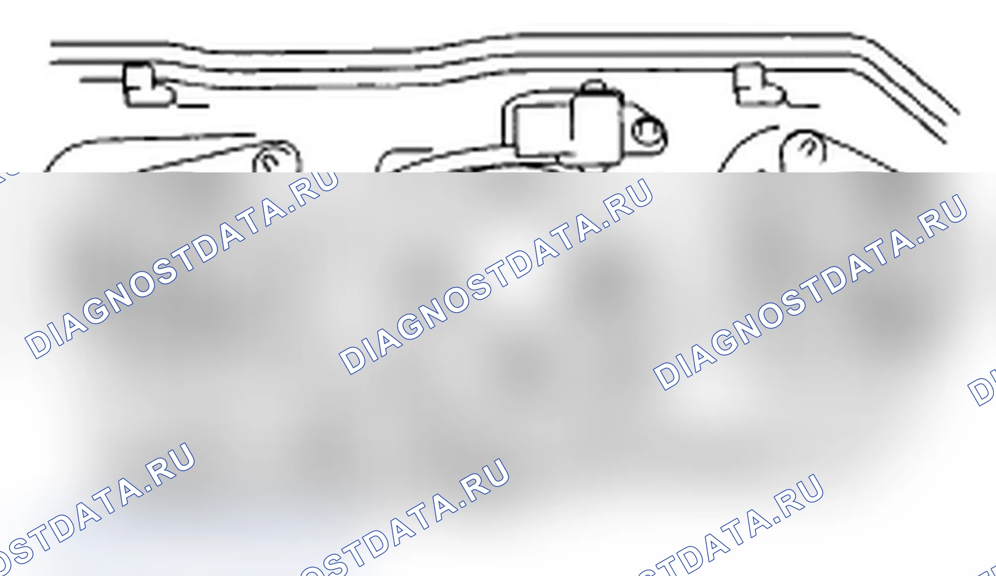 Рис. 510: Идентификация испарительного шланга. Subaru Impreza WRX GD/GG рестайлинг 2