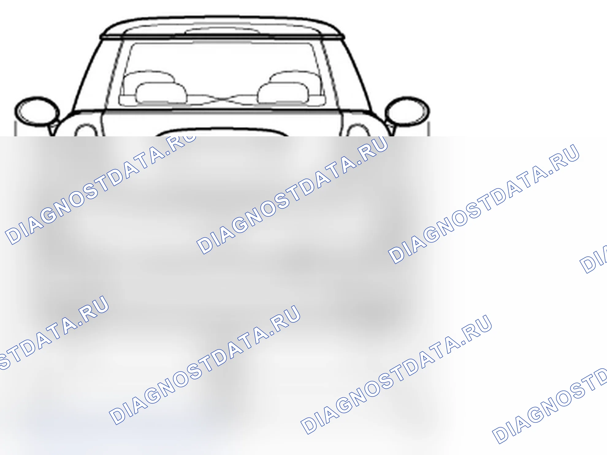 Рис. 102: Ширина транспортного средства. MINI Cooper II