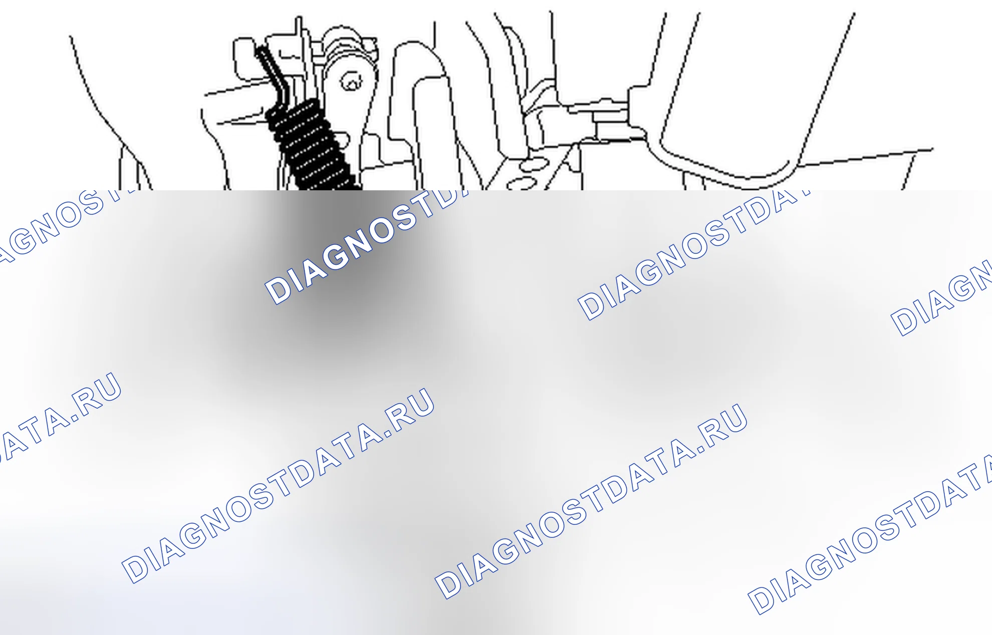 Рис. 260: ДЕМОНТАЖ. Toyota Camry XV40 рестайлинг