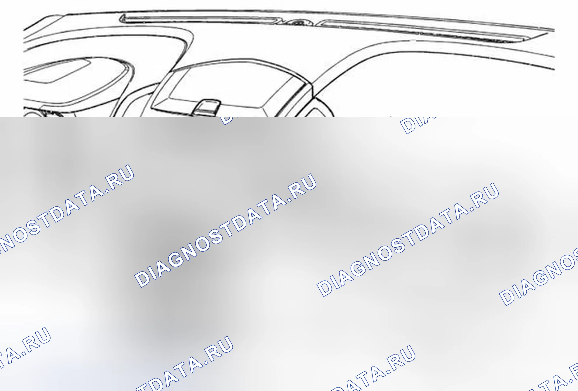 Рис. 36: Замена аудиодискового проигрывателя и гнезда USB (Trax). Buick Encore I