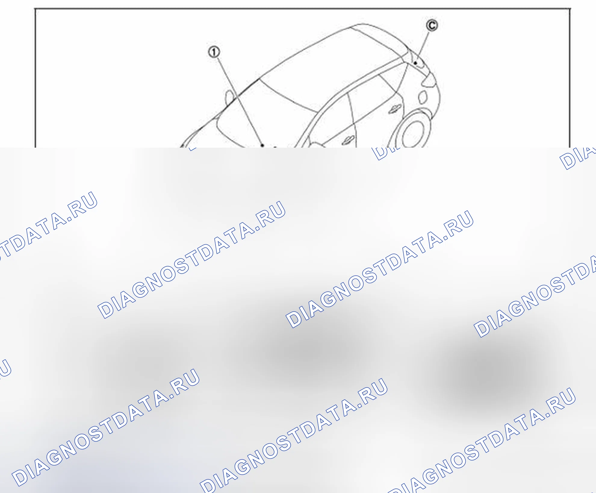 Рис. 9: Расположение компонентов. Honda Inspire I