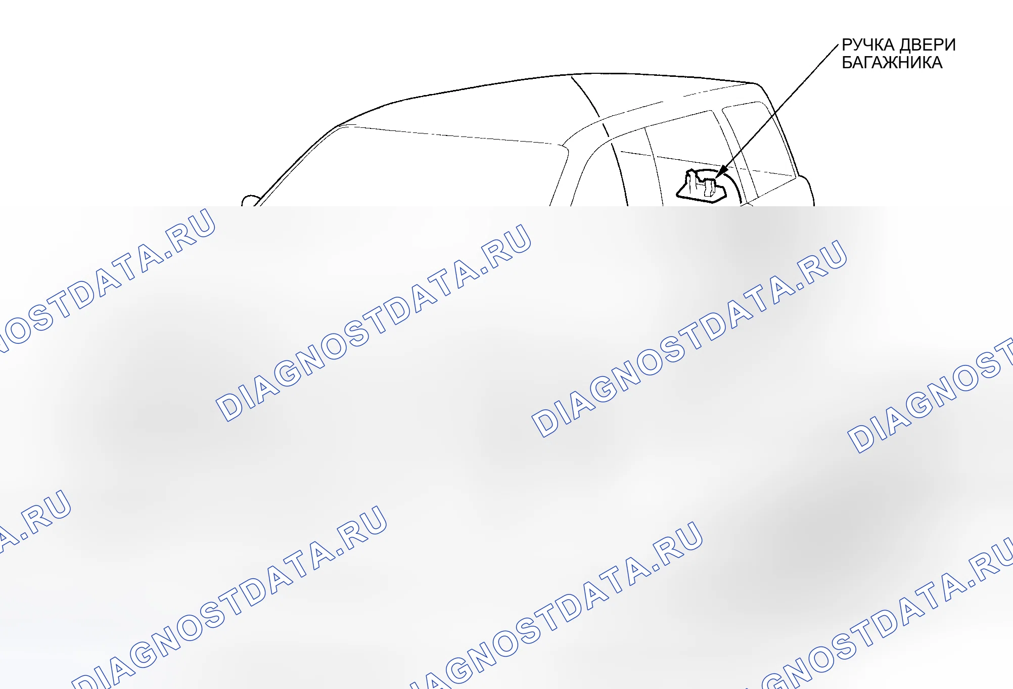 Рис. 18: Указатель расположения компонентов. Honda Pilot I рестайлинг