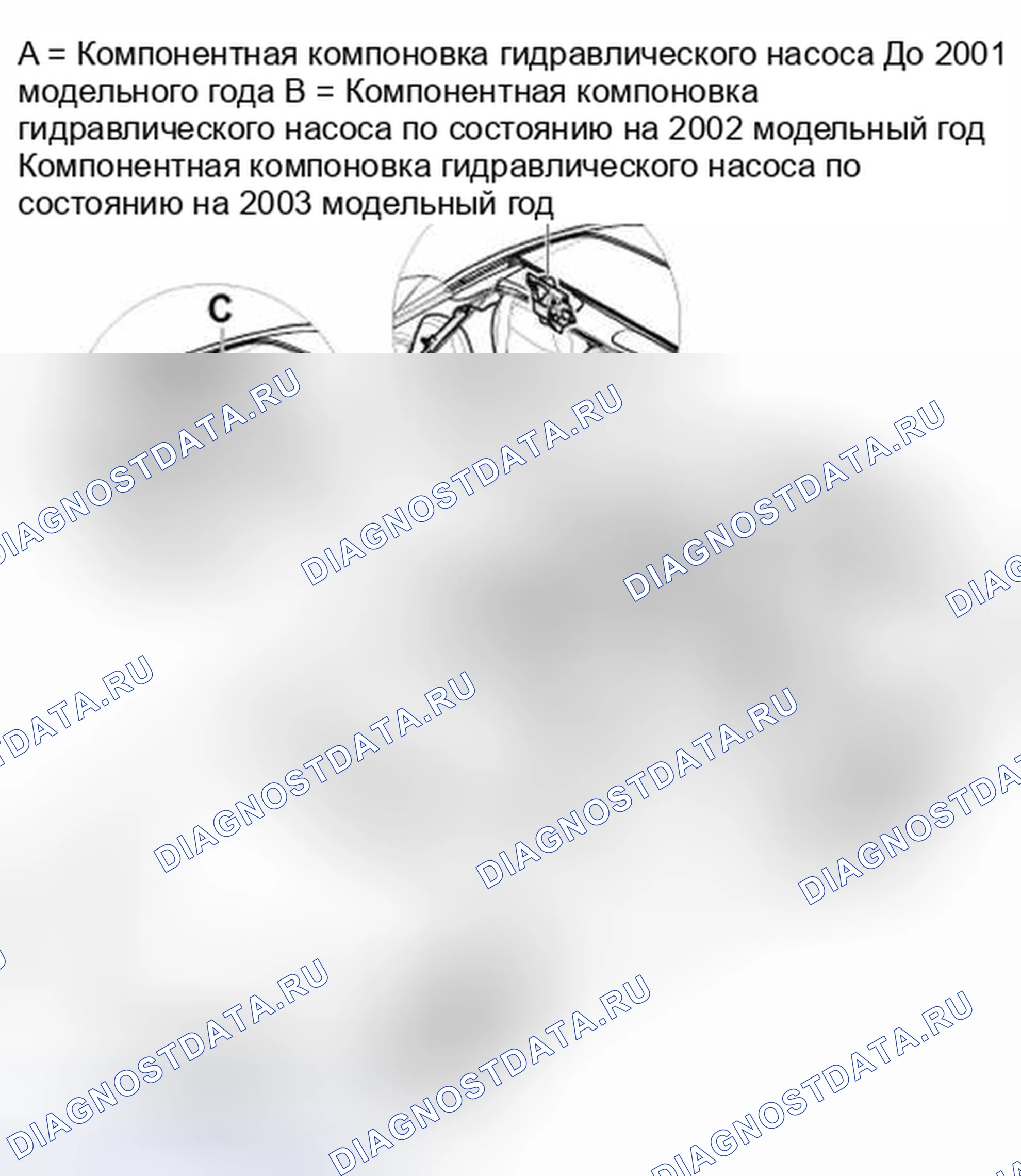 Рис. 212: Снятие и установка гидроцилиндров. Porsche 911 GT3 996 рестайлинг