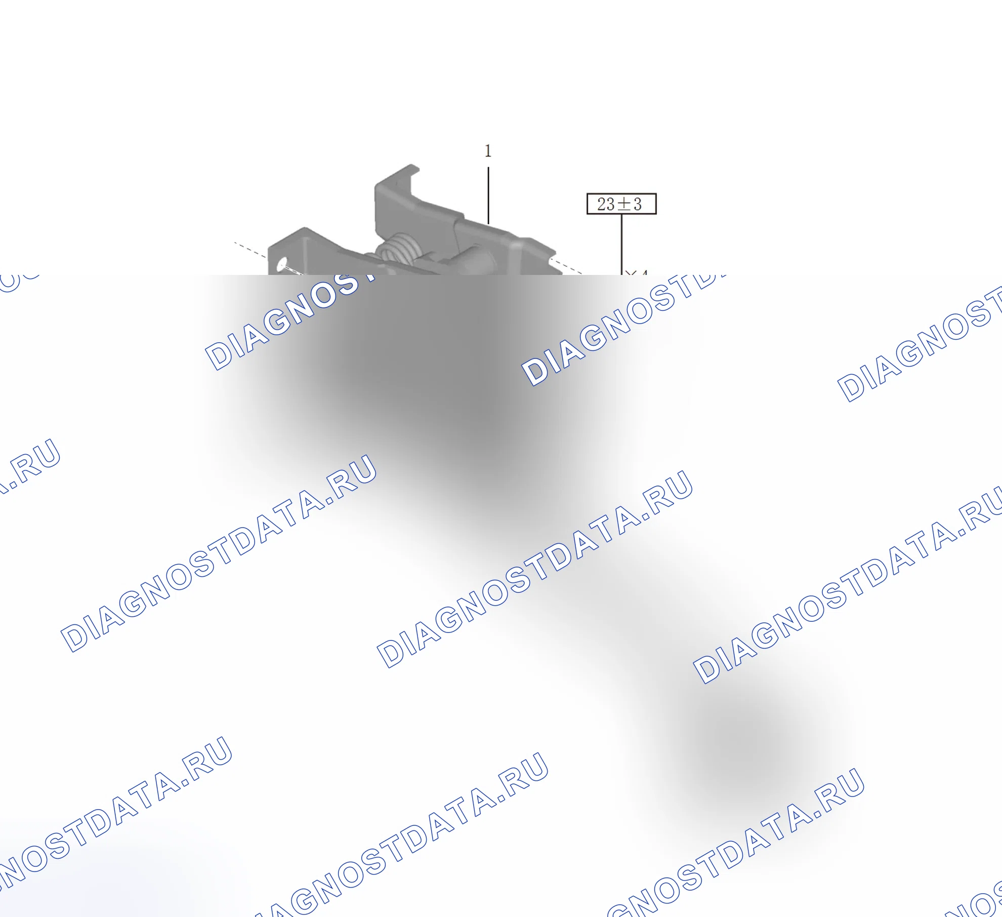 Схема расположения педалей сцепления — Great Wall Wingle-7. Great-Wall Wingle 7 I