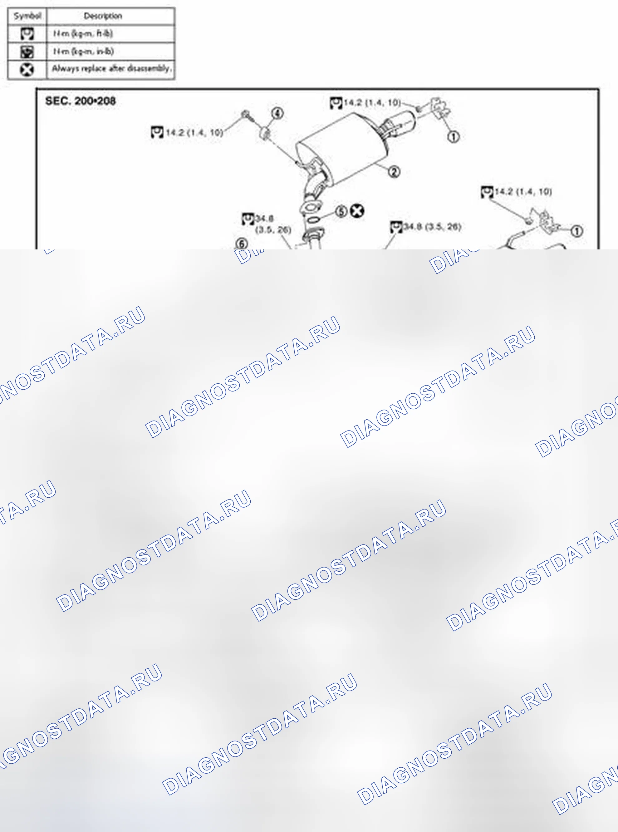 Рис. 2: VQ37VHR: Разнесенный вид. Infiniti M37 IV