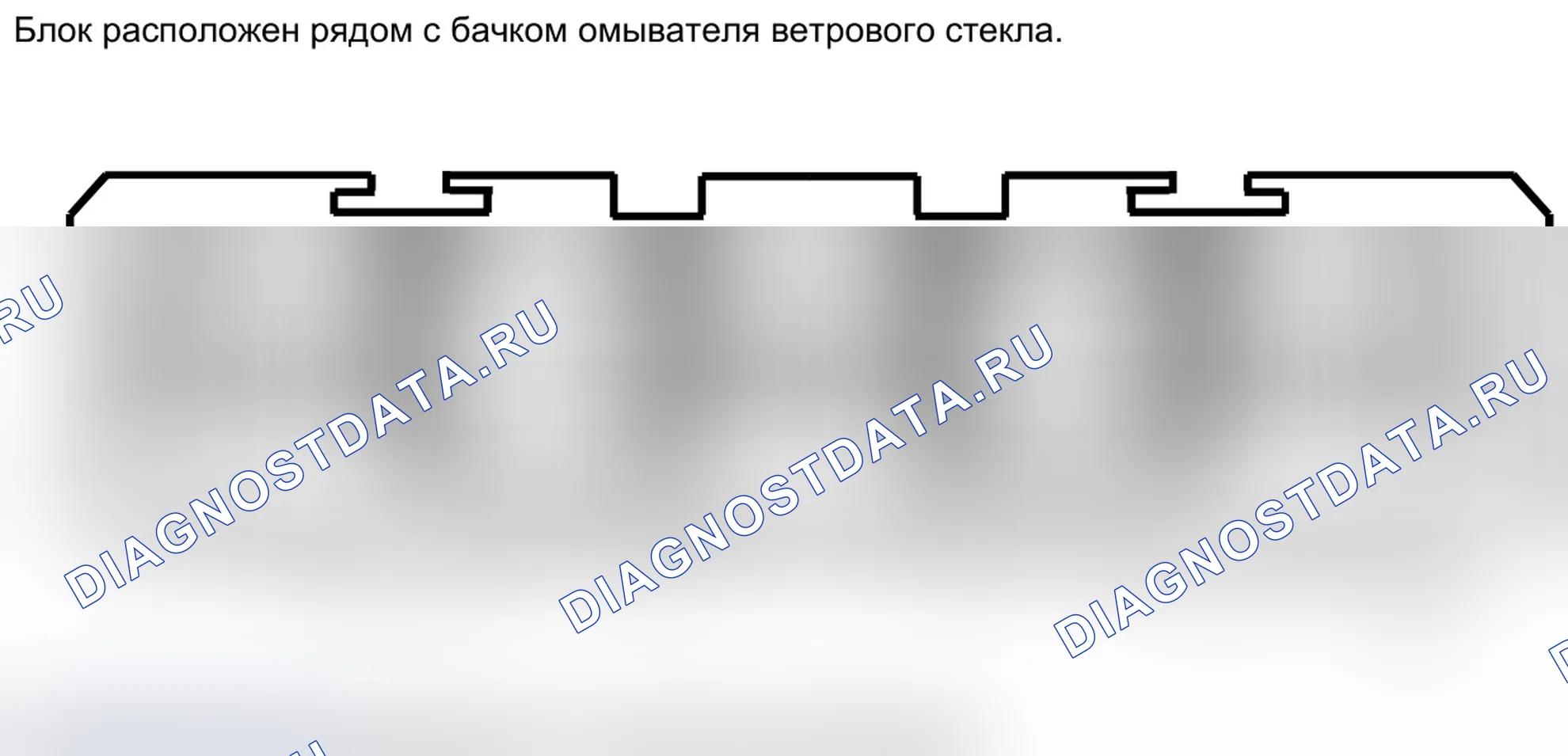Разъёмы блока 1337 — расположение позиций. Renault Koleos I