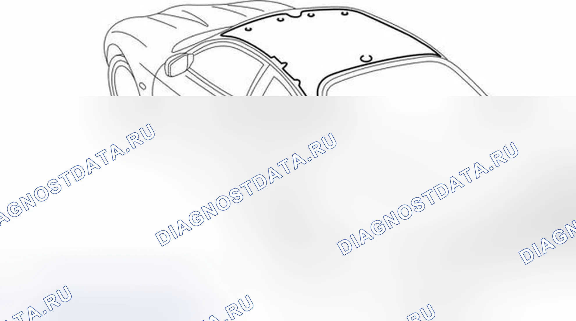 Рис. 29: Крыша купе. Jaguar XKR I рестайлинг
