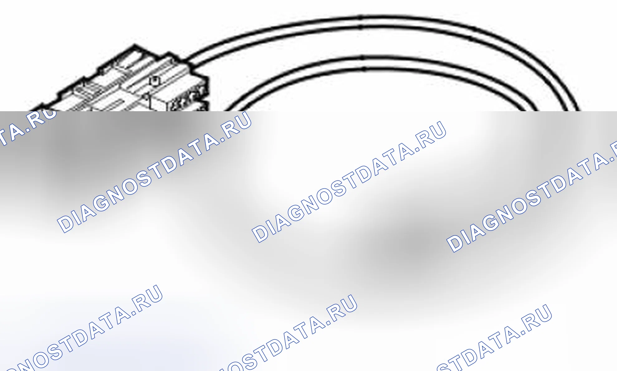 Рис. 371: 86 12 921 Жгут проводов, боковая подушка безопасности. Kia Optima II