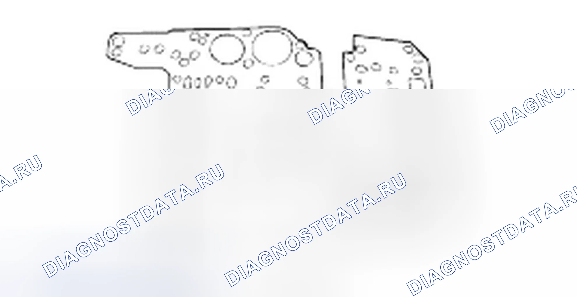 Установка корпуса клапана. Hyundai H-1 A1