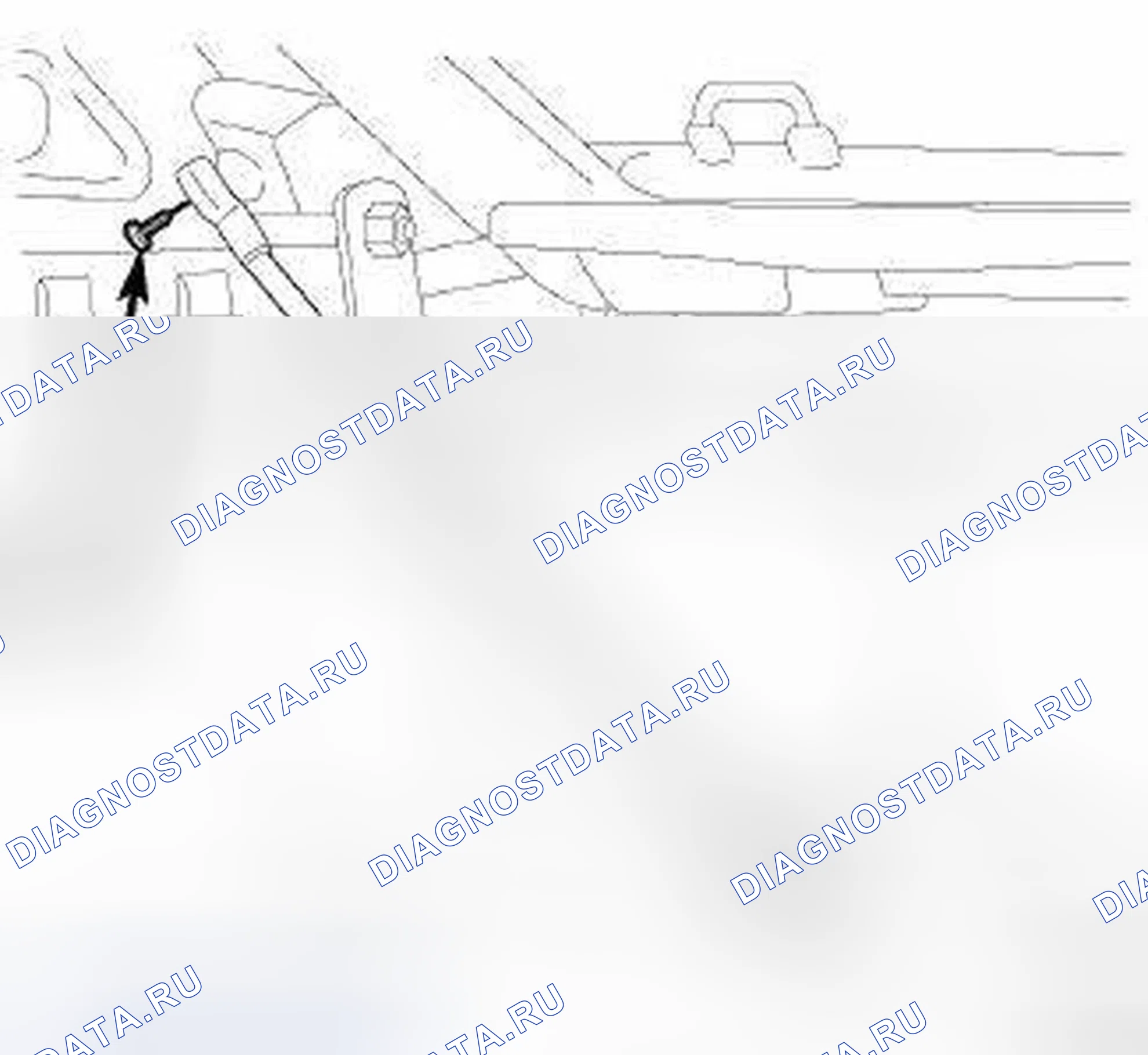 Рис. 264: ДЕМОНТАЖ. Chrysler Town & Country V рестайлинг