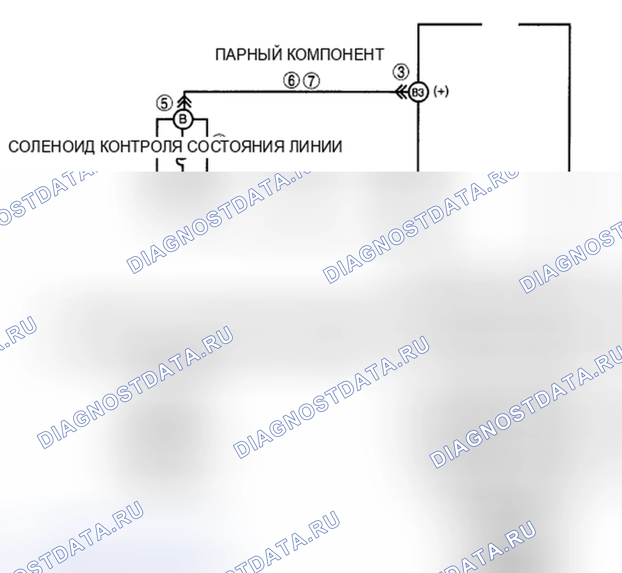 Рис. 304: расшифровка кода ошибки P0962 [хтагх1, хтегх2] AW6A-EL AW6AX-EL. Mazda CX-7 I
