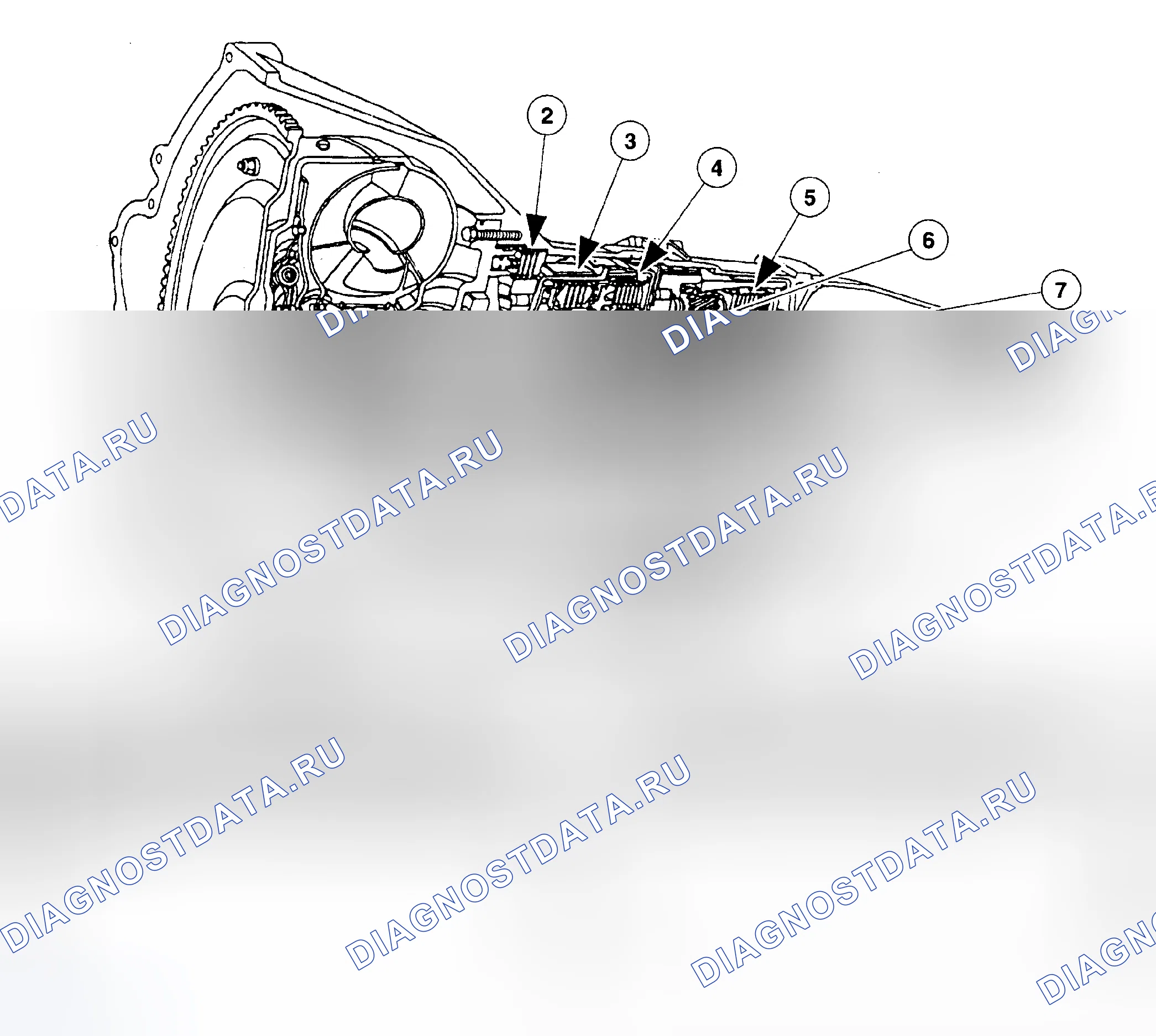 Рис. 585: ОСНОВНЫЕ КОМПОНЕНТЫ И ФУНКЦИИ. Mazda Flair II