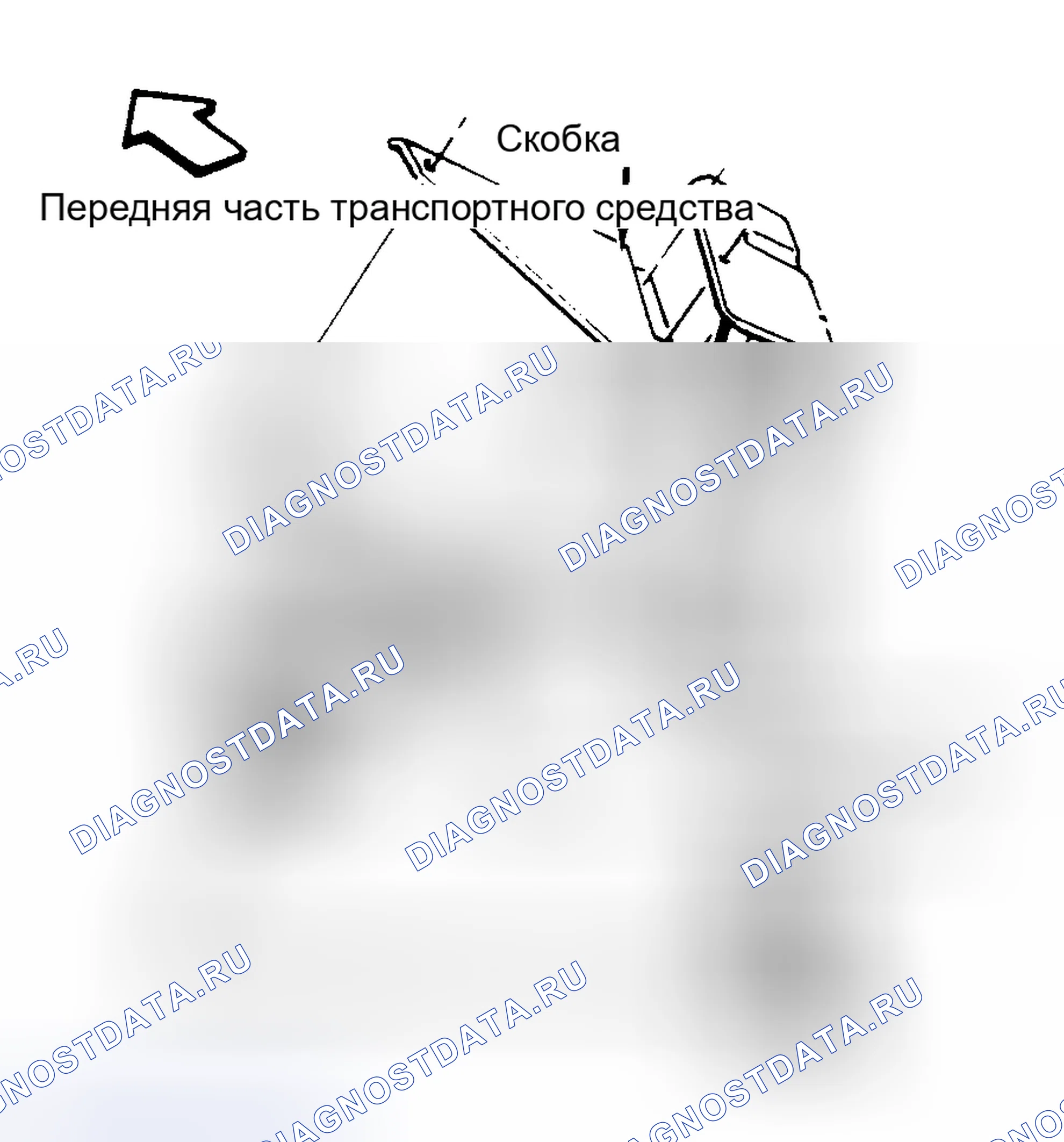 Рис. 2: Расположение противоугонного контроллера (Эльдорадо и Севилья). Cadillac Eldorado VIII