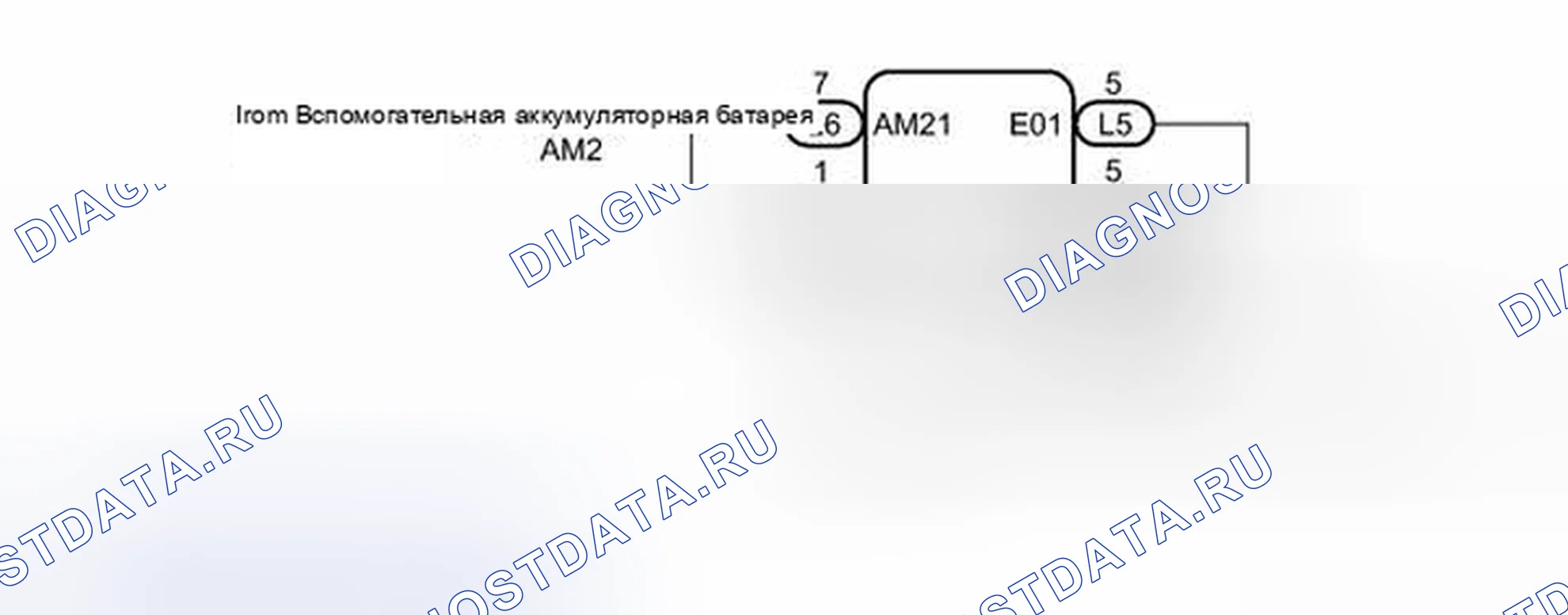 Рис. 27: электросхема. Toyota Prius V I