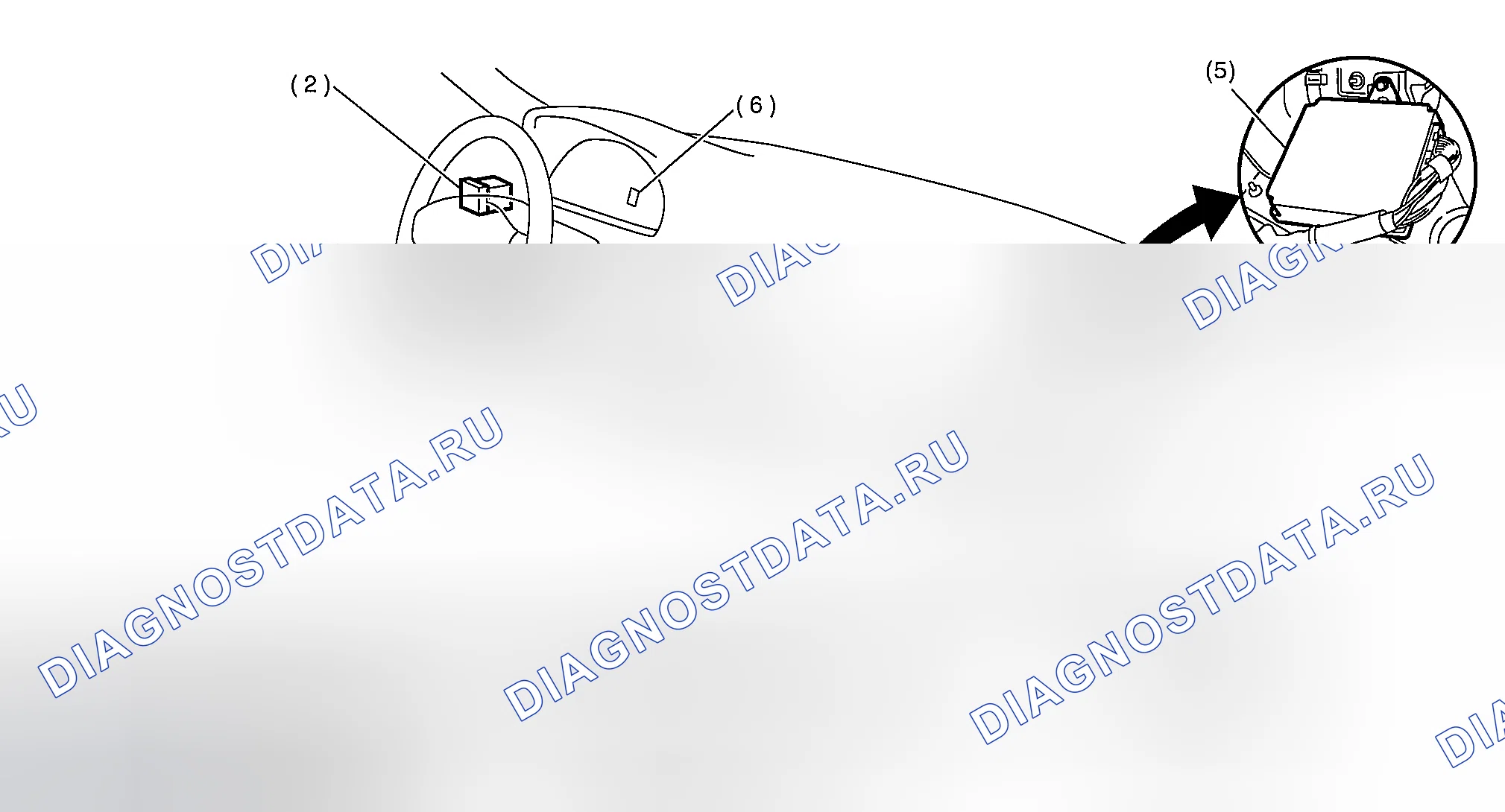 Рис. 56: РАСПОЛОЖЕНИЕ. Subaru Outback BP