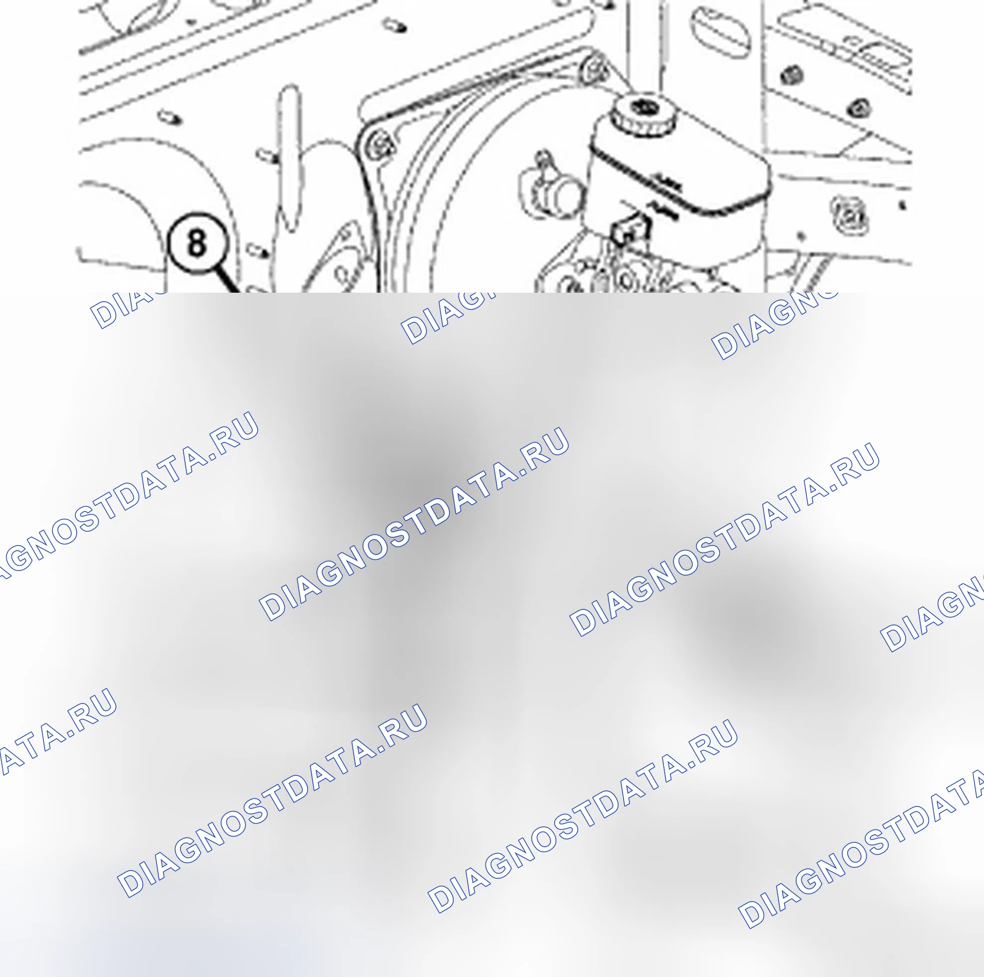 Рис. 19: ДАТЧИК ВОДЫ В ТОПЛИВЕ (WIF) - ВХОД блок управления двигателем. Dodge Nitro I