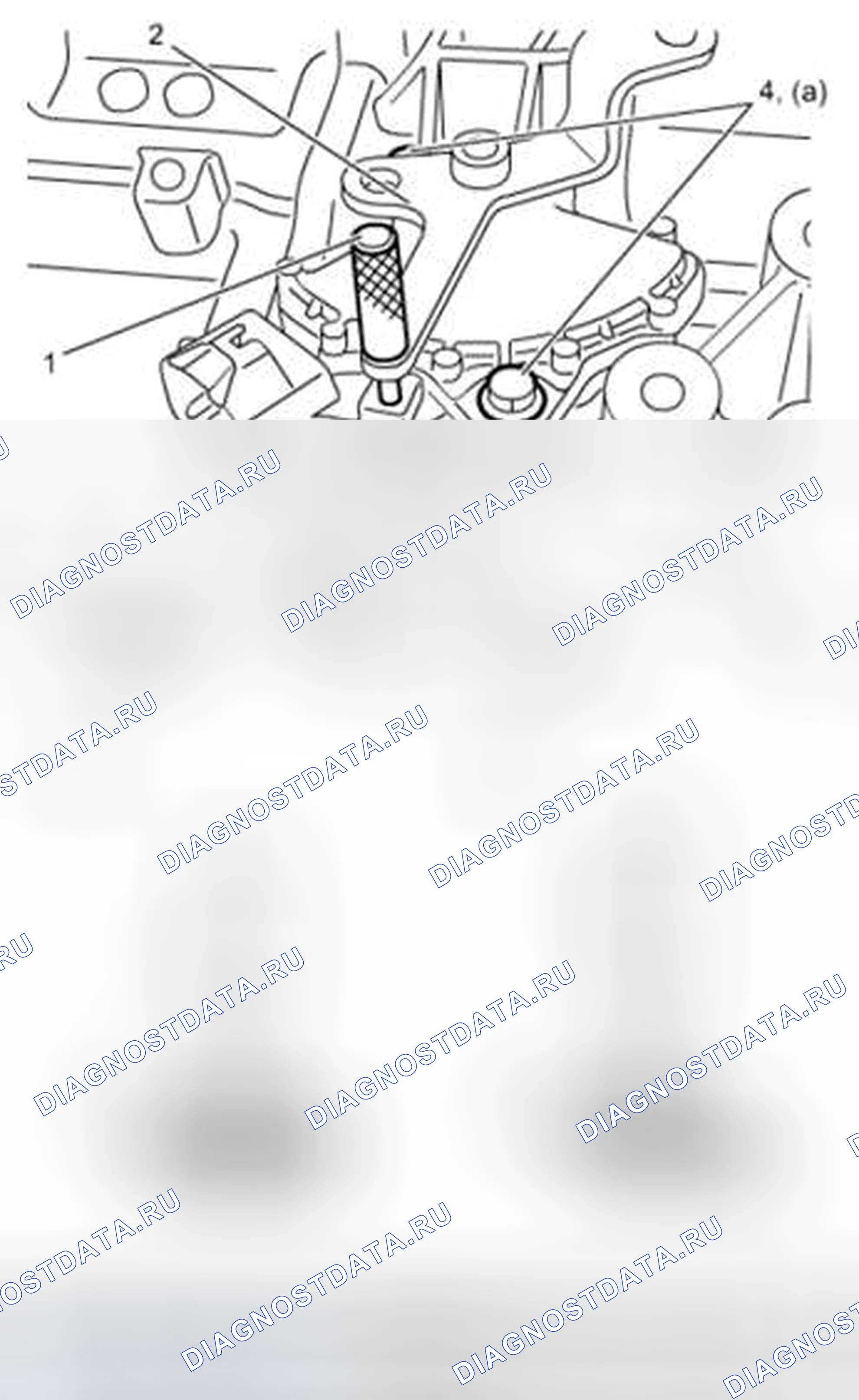 Рис. 56: Проверка и регулировка датчика диапазона передачи. Suzuki SX4 I рестайлинг