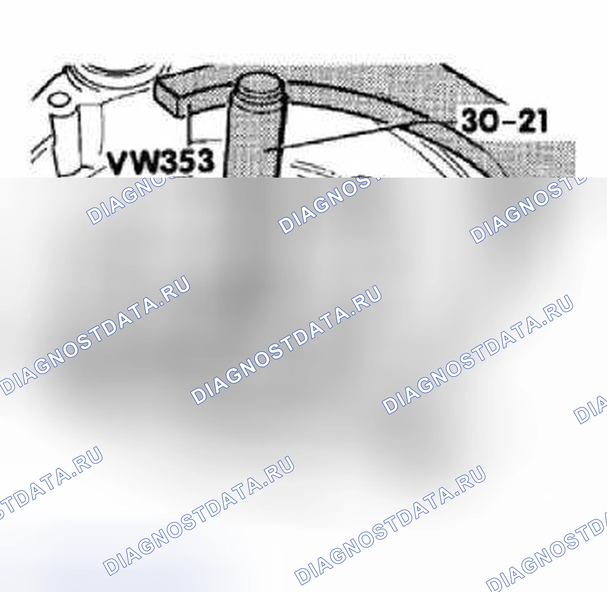 Рис. 122: Привод в масляном уплотнении входного вала. Volkswagen Jetta III