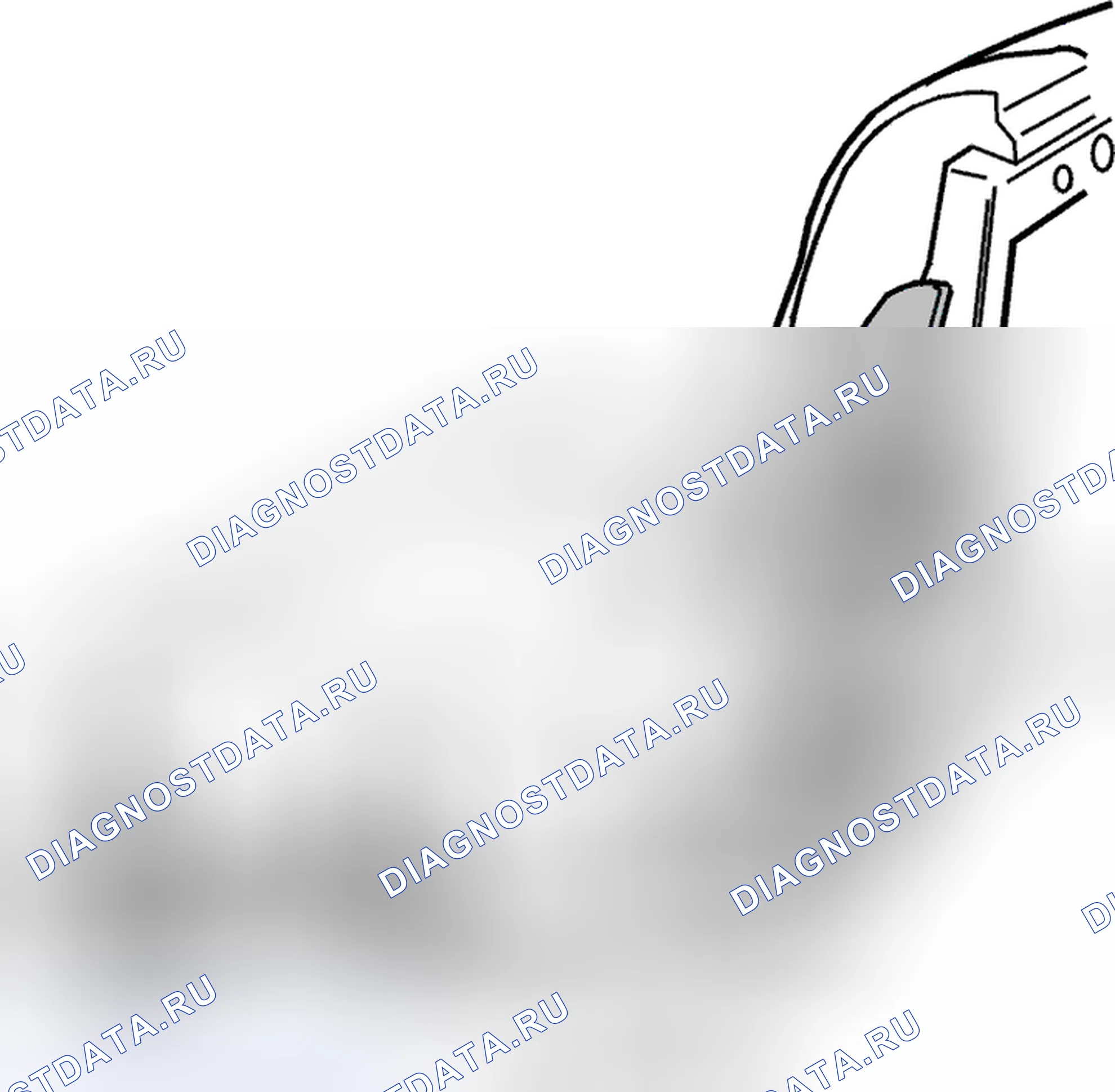 Рис. 8: Снять пакет SIPS с сиденья. Volvo C70 I