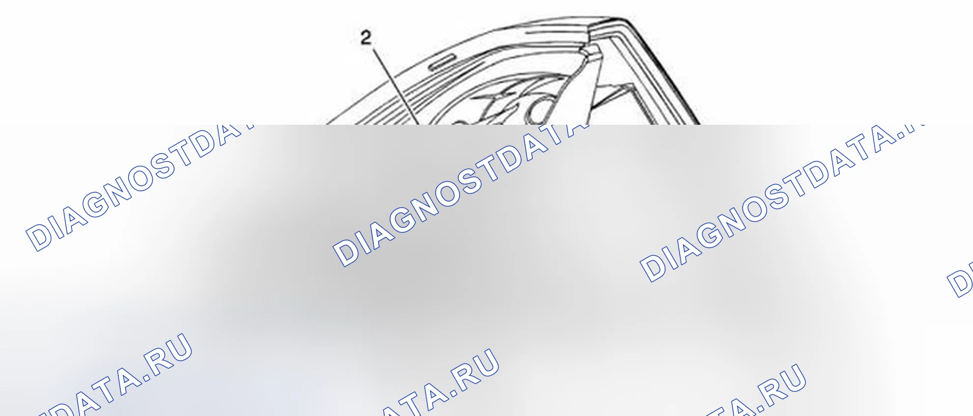 Рис. 32: Замена лампы заднего указателя поворота. Chevrolet Impala IX
