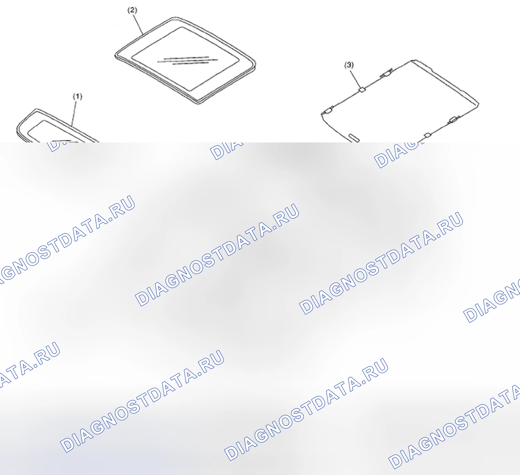 Рис. 3: МОДЕЛЬ ВАГОНА. Subaru Legacy BL/BP рестайлинг