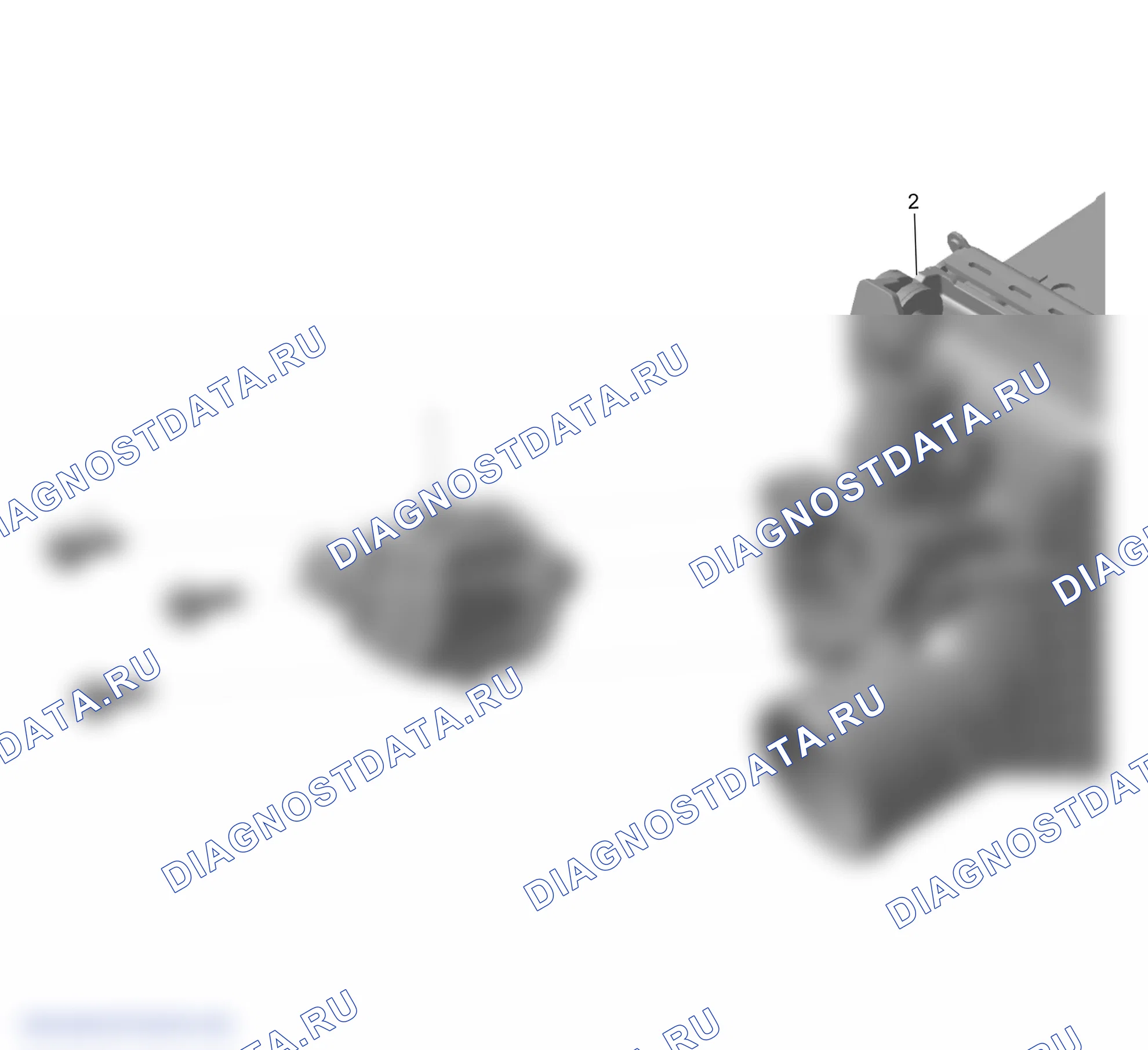 Схема расположения перепускного клапана впуска — Wey V9X. Wey V9X I