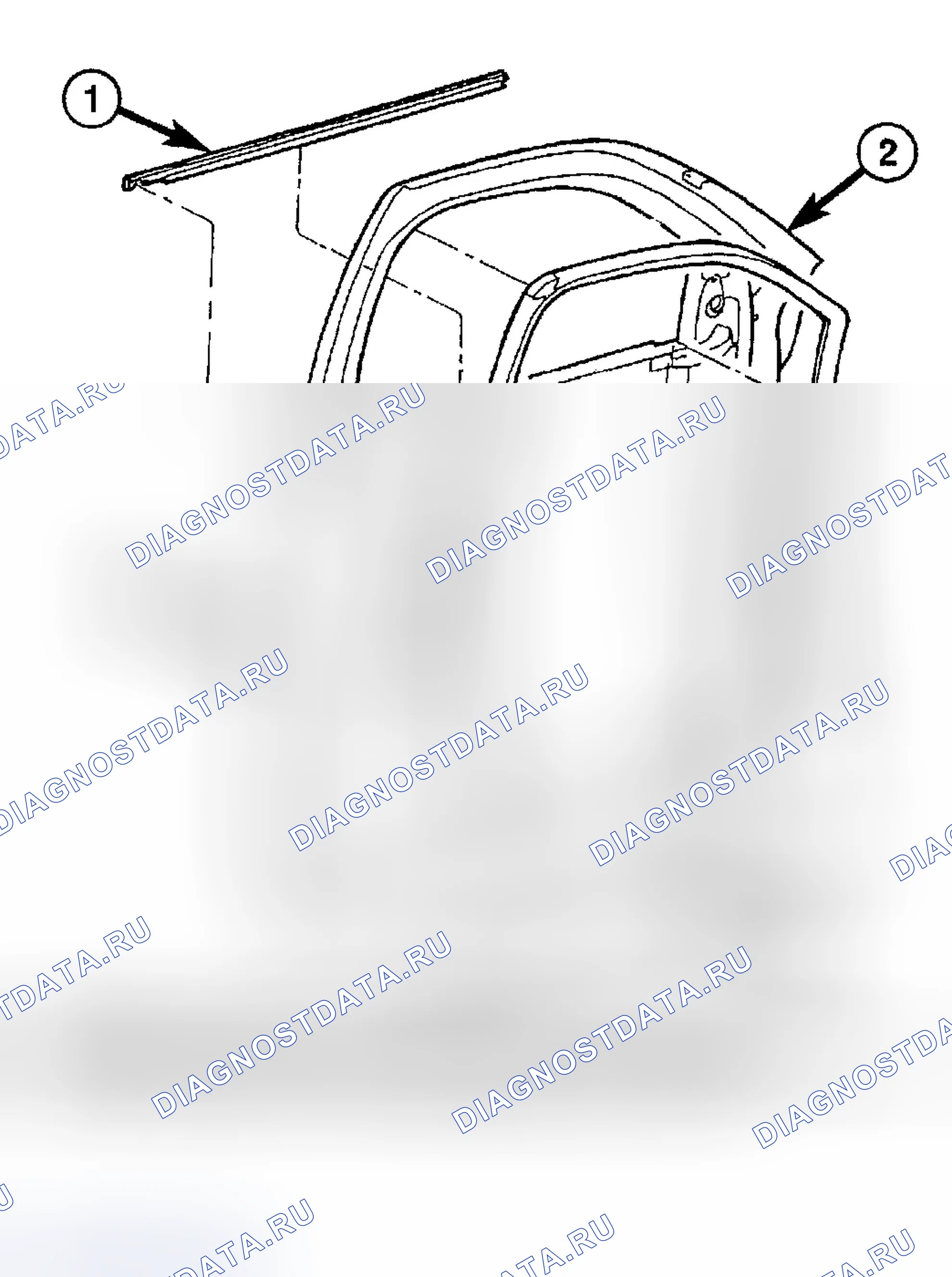 Рис. 157: ДЕМОНТАЖ. Dodge Pickup R1500 