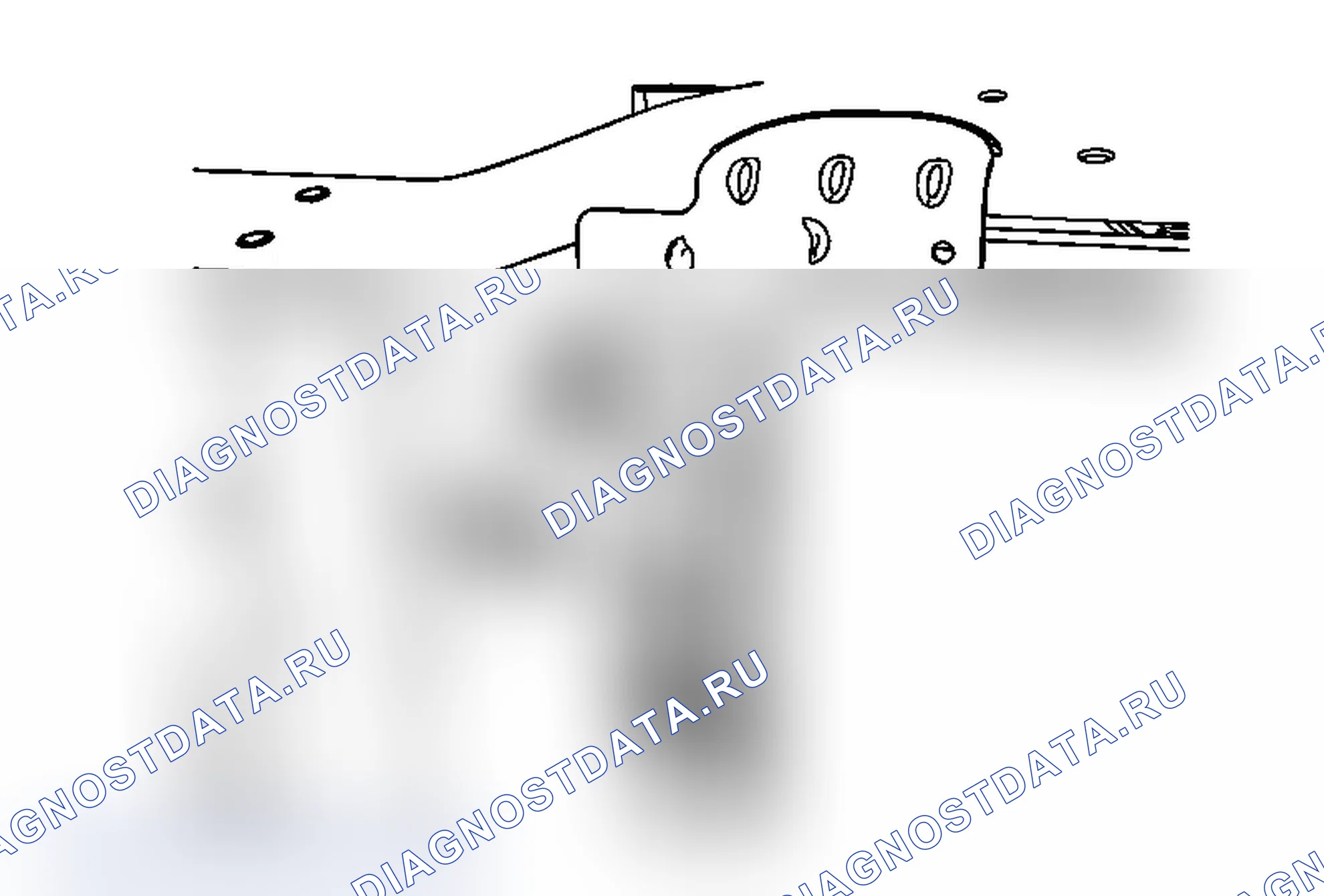 Рис. 46: Замена датчика температуры охлаждающей жидкости (модуль управления генератором). Chevrolet Tahoe III