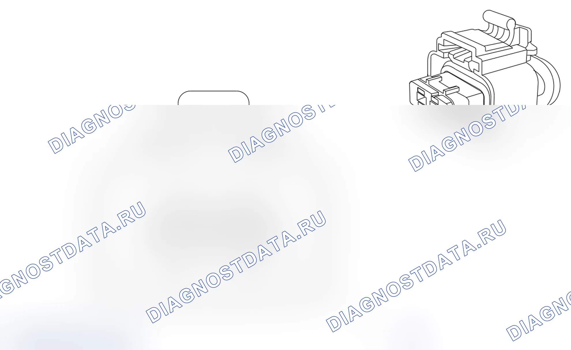 Распиновка разъёма L2A. Opel Agila B