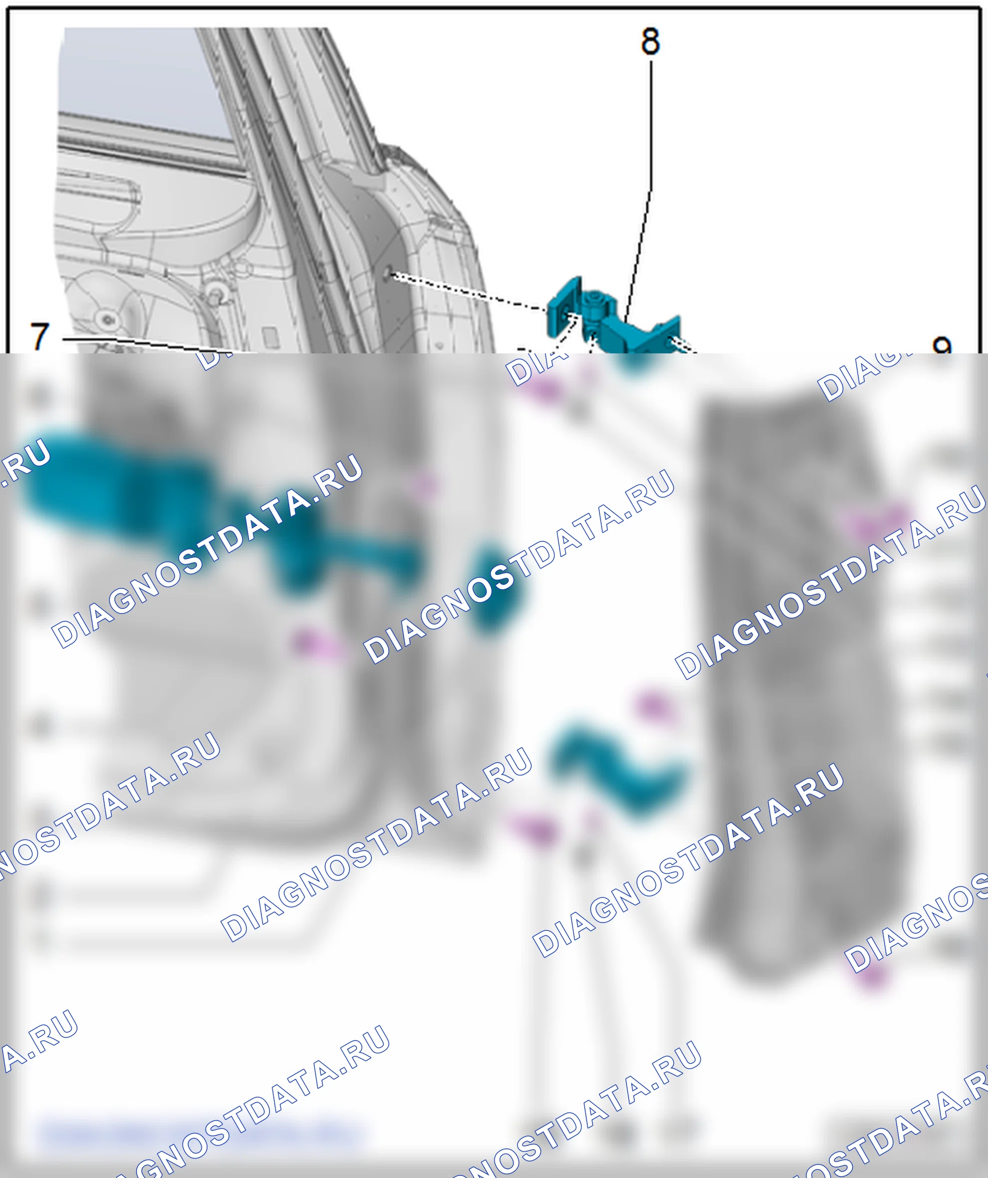 Дверь. Audi A3 8V
