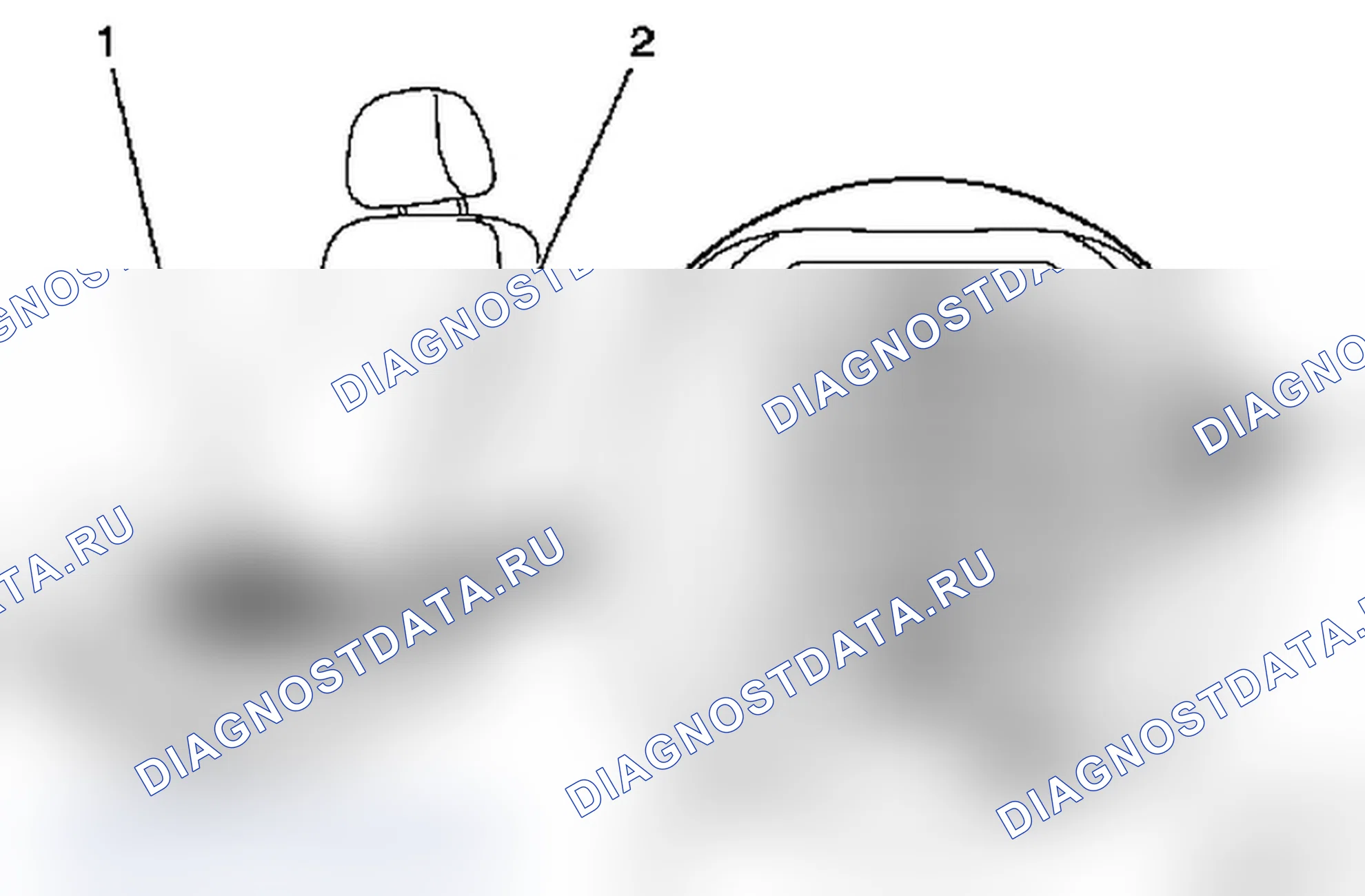 Передние сиденья. Opel Astra H