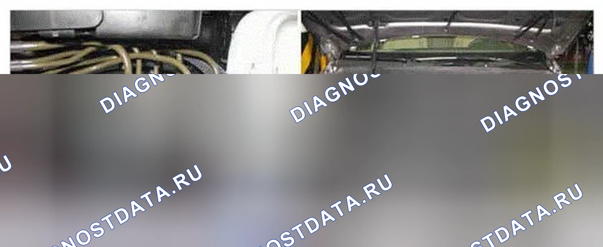 Рис. 236: Расположение компонентов. Hyundai Genesis I рестайлинг