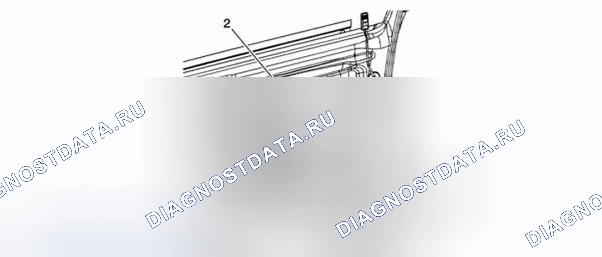 Рис. 7: Замена датчика бокового удара надувного ограничителя (Impala). Chevrolet Impala IX