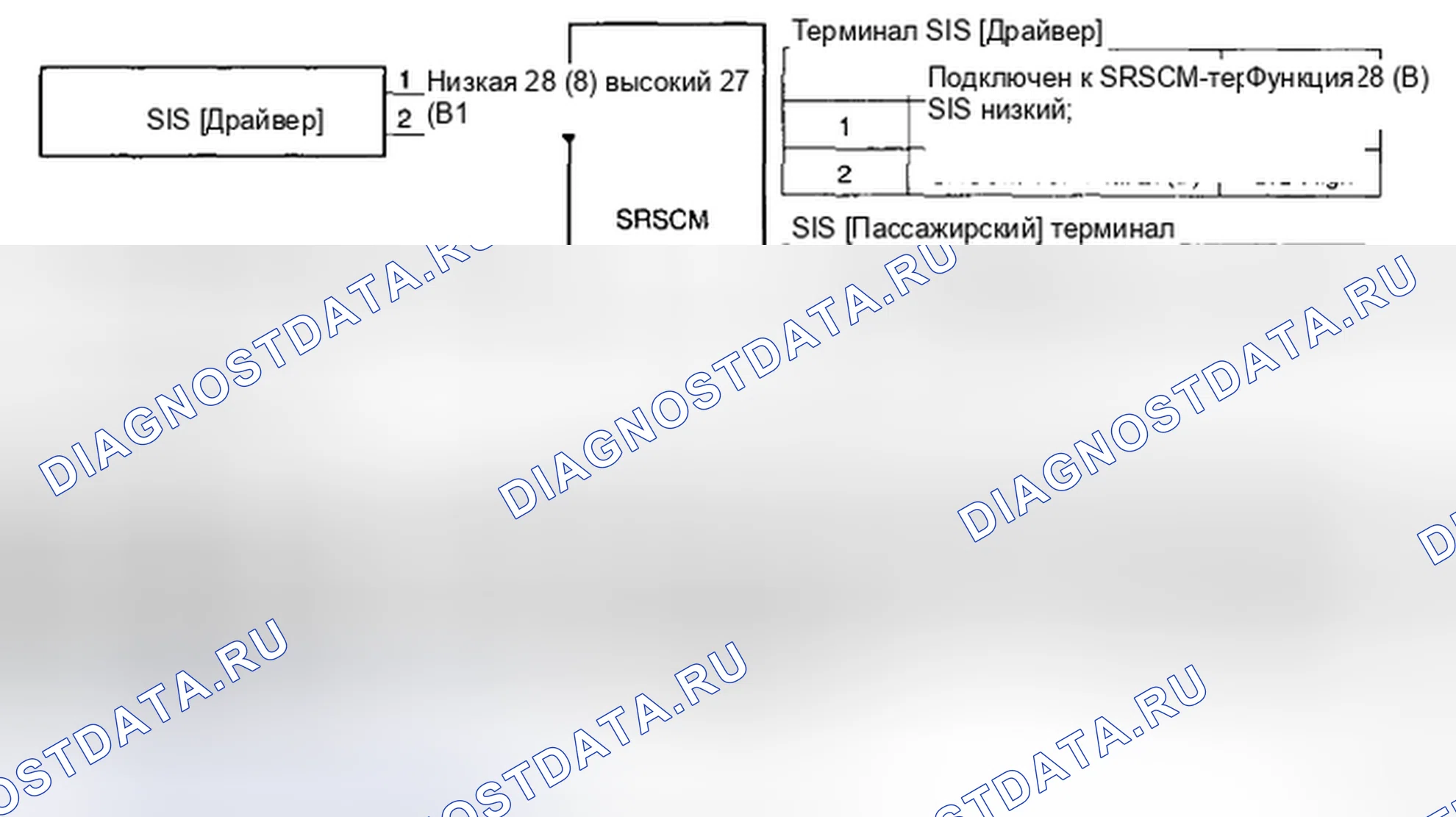 Рис. 67: ПРИНЦИПИАЛЬНАЯ СХЕМА. Kia Magentis II