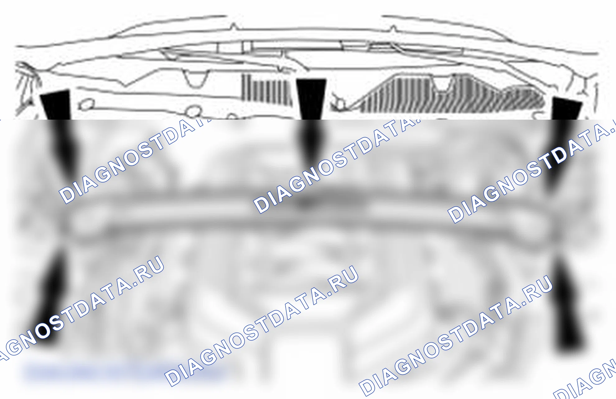 Рис. 1099: Удаление. Ford Mustang V рестайлинг