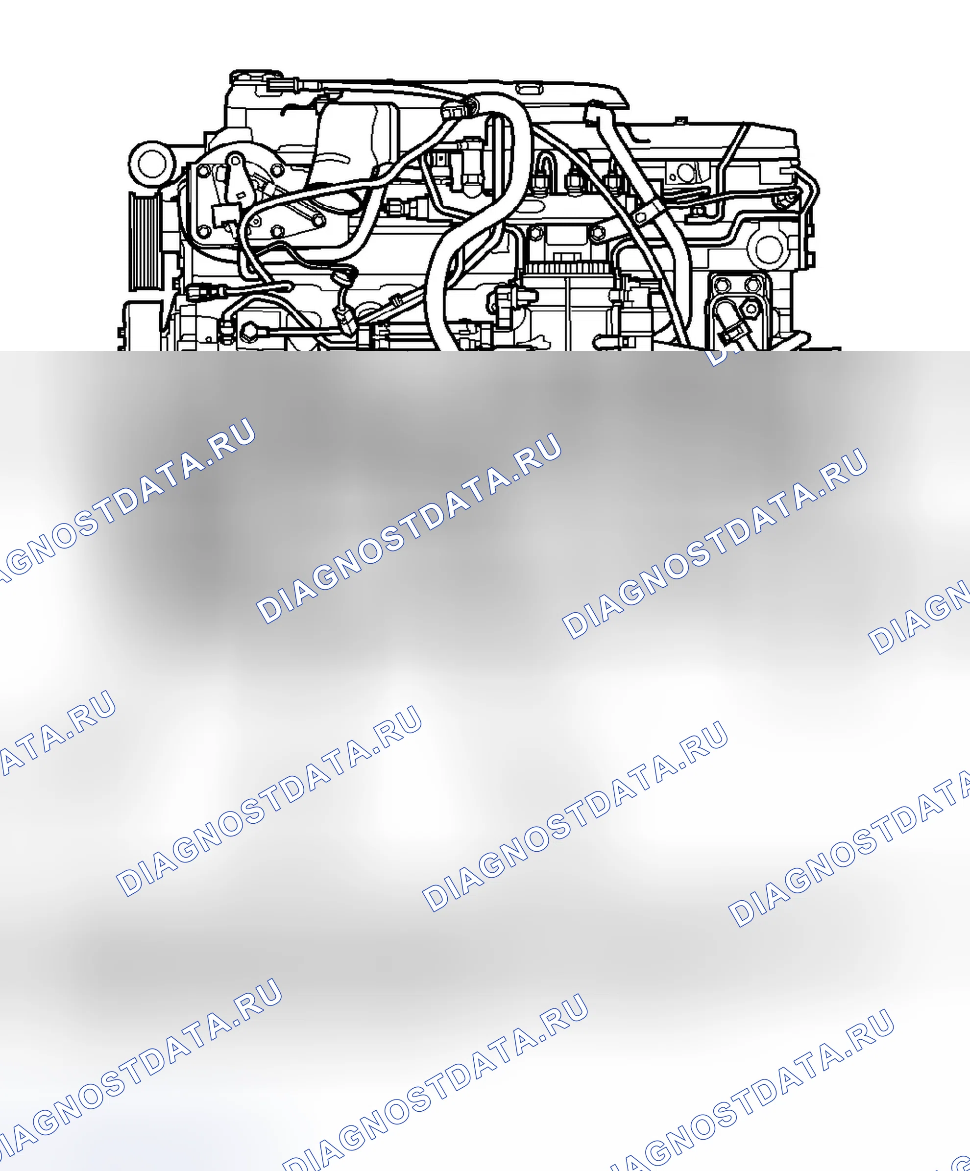 Рис. 2: ОПИСАНИЕ - блок управления двигателем. Dodge Pickup R1500 