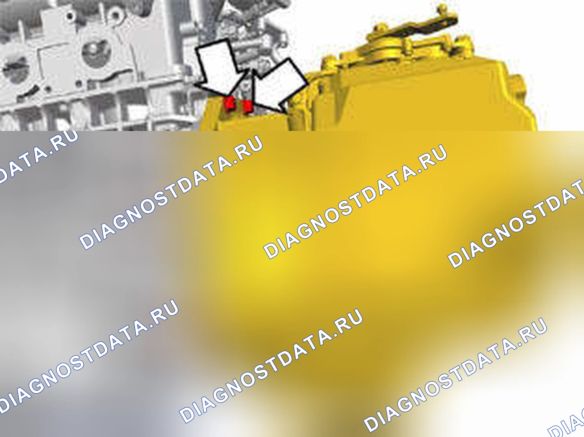 Рис. 70: ДЕМОНТАЖ КАТУШЕК ЗАЖИГАНИЯ, ЦИЛИНДР 2, 4, 6 И 8 (БЛОК 2). Volvo XC90 I рестайлинг