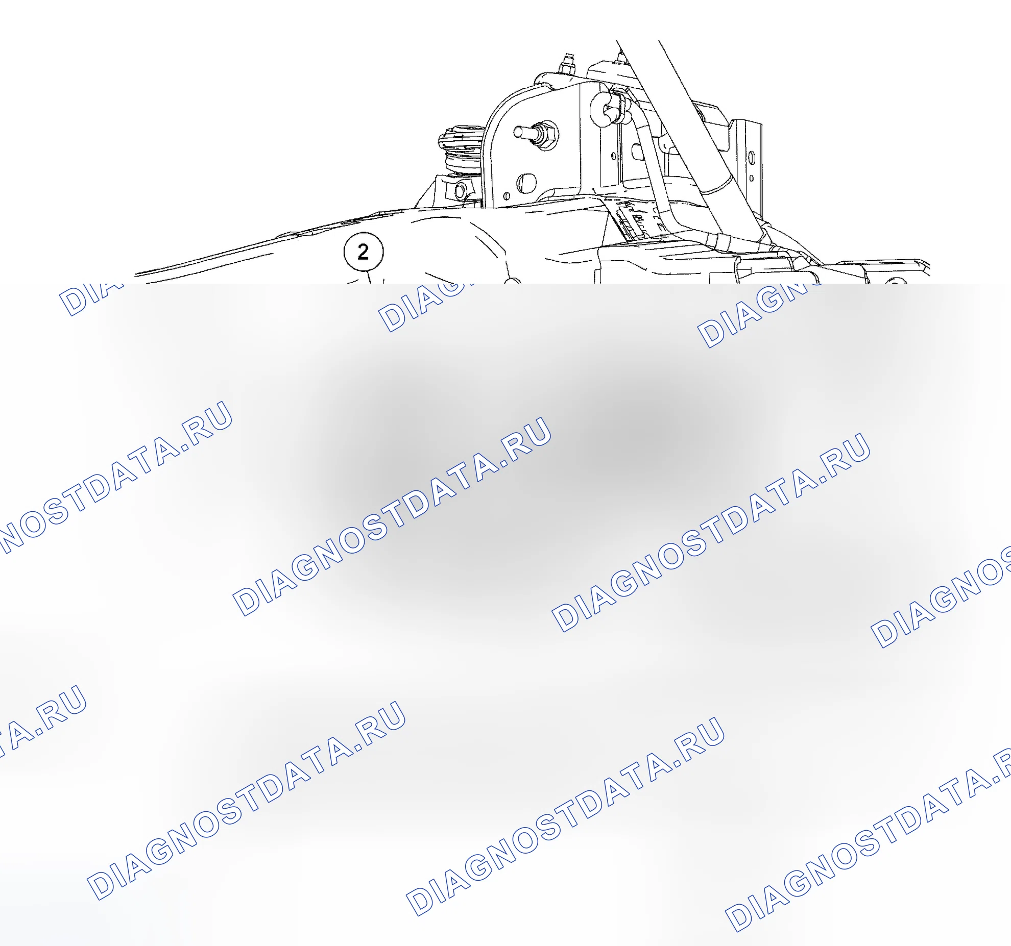 Рис. 776: Демонтаж. Ford Pickup F350 Super Duty 