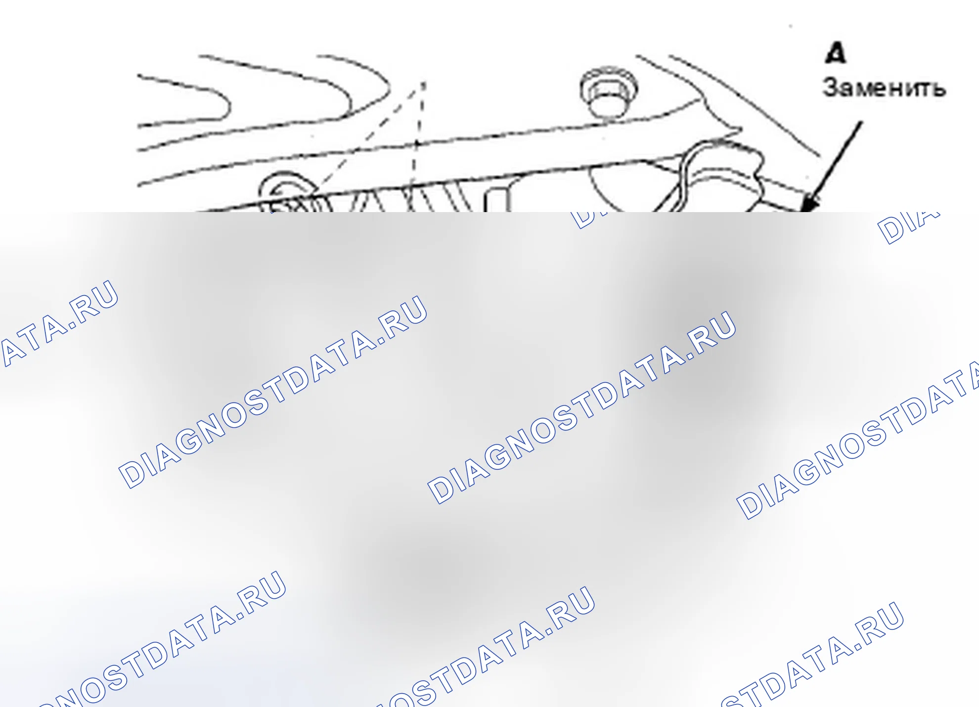 Рис. 110: Установка промежуточного вала. Acura ZDX I